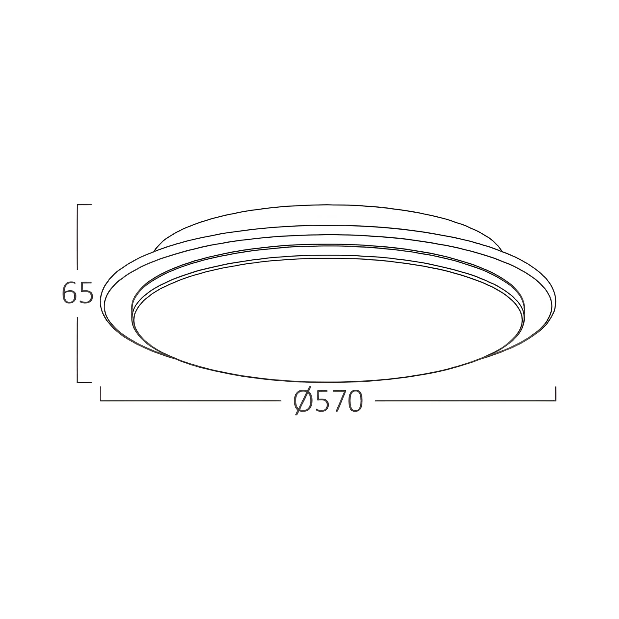 LED PLAFONJERA OKRUGLA 44W CCT — slika 3