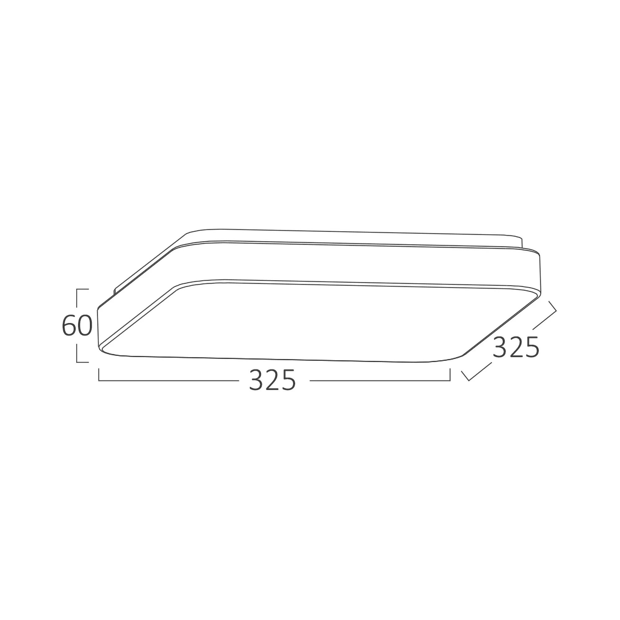 LED PLAFONJERA KVADRATNA 24W CCT — slika 5