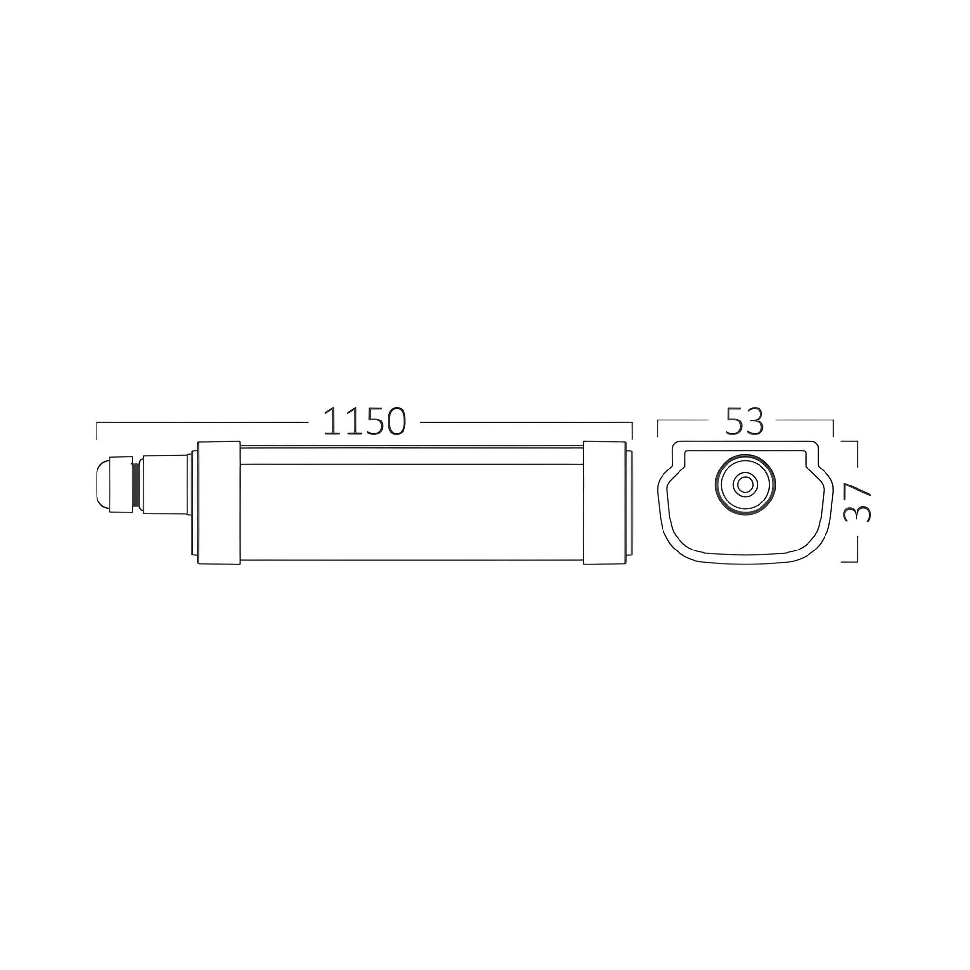LED VODOOTPORNA SVETILJKA S 32W 6500K IP65 — slika 7
