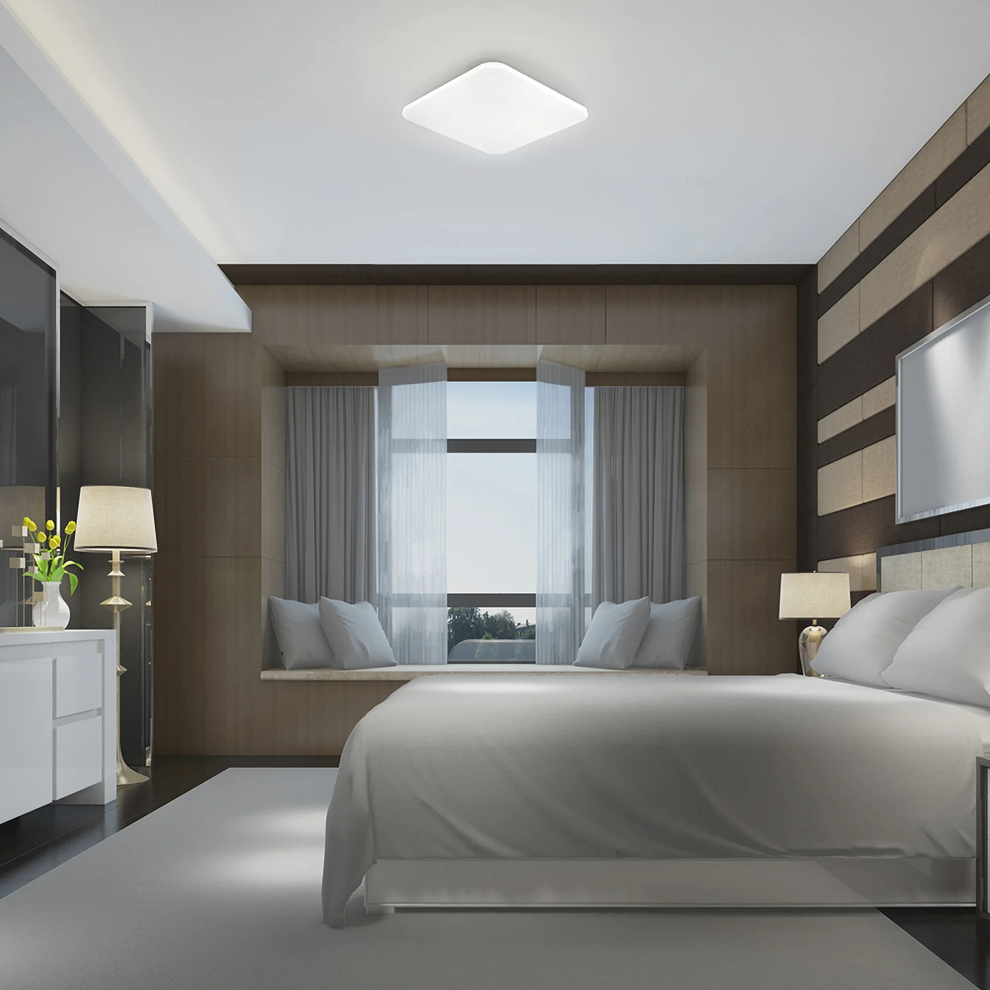 LED PLAFONJERA KVADRATNA 44W CCT — slika 2
