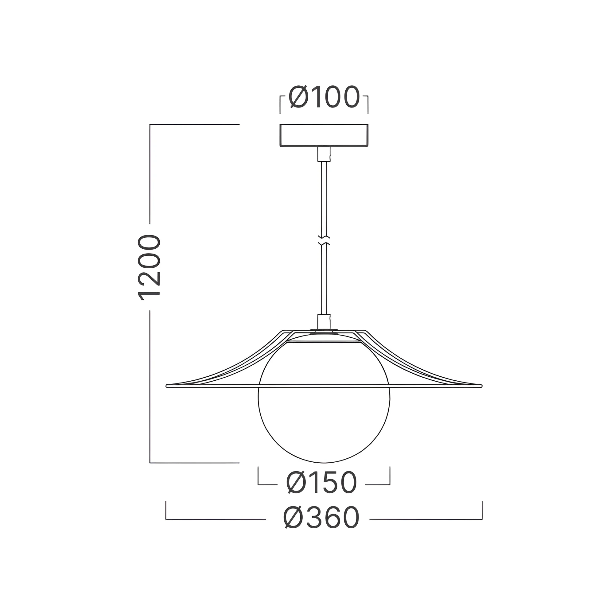 VISILICA E27 CRNI — slika 4