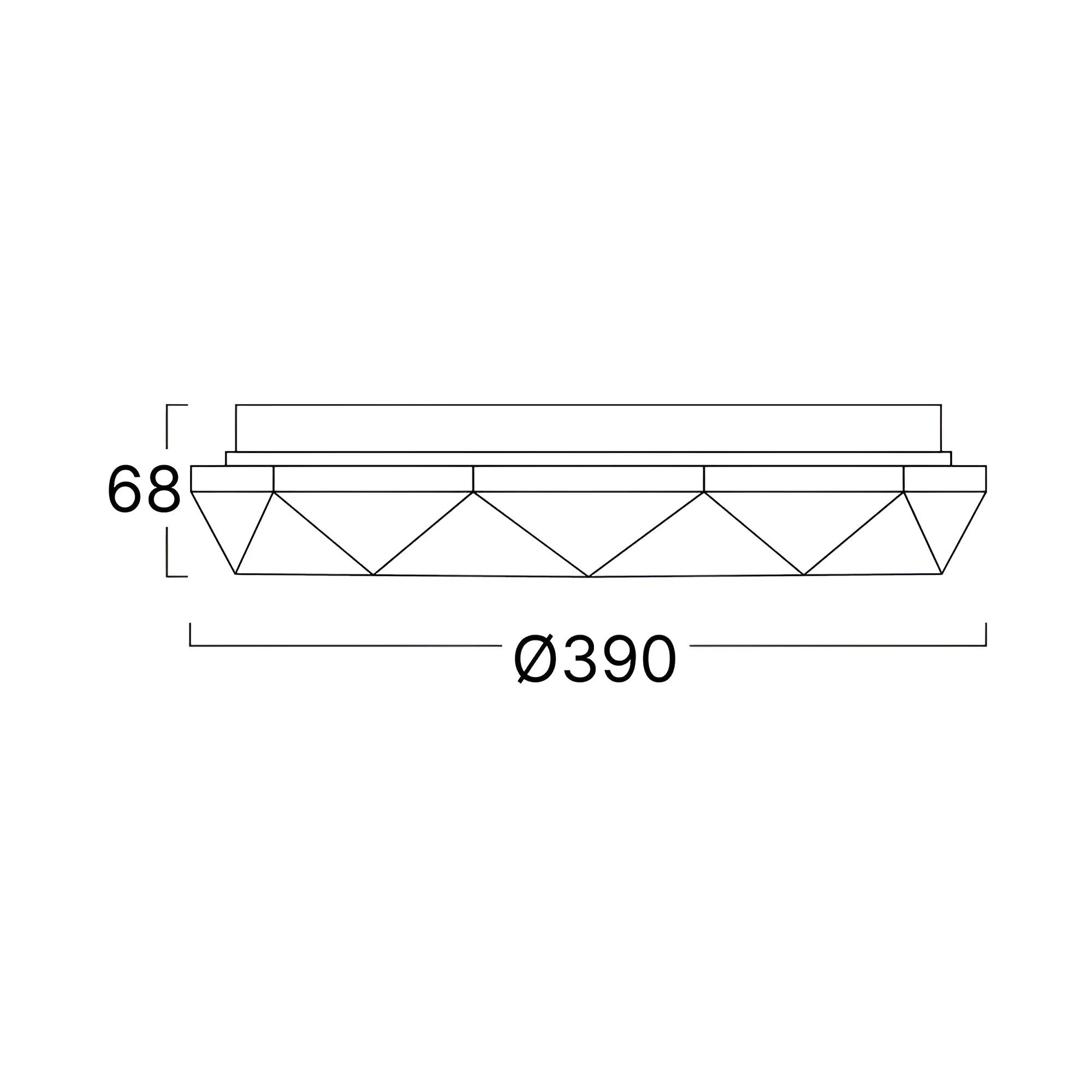 LED PLAFONJERA OKRUGLA 36W CCT — slika 3