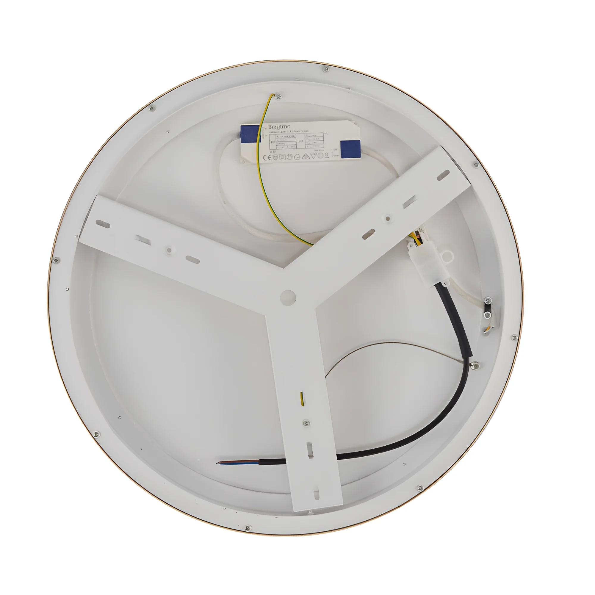 LED PLAFONJERA OKRUGLA 36W ZLATNI CCT IP20 — slika 5