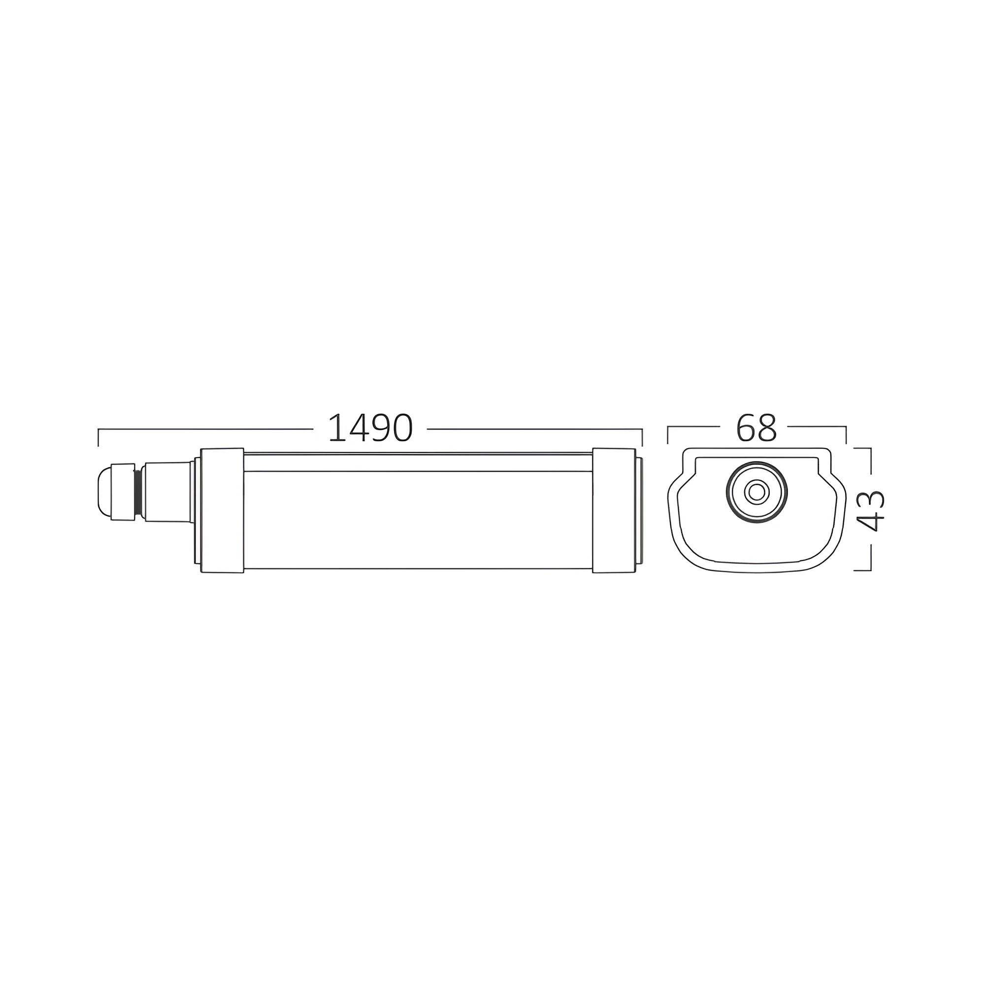 LED VODOOTPORNA SVETILJKA M 60W CCT IP65 — slika 8