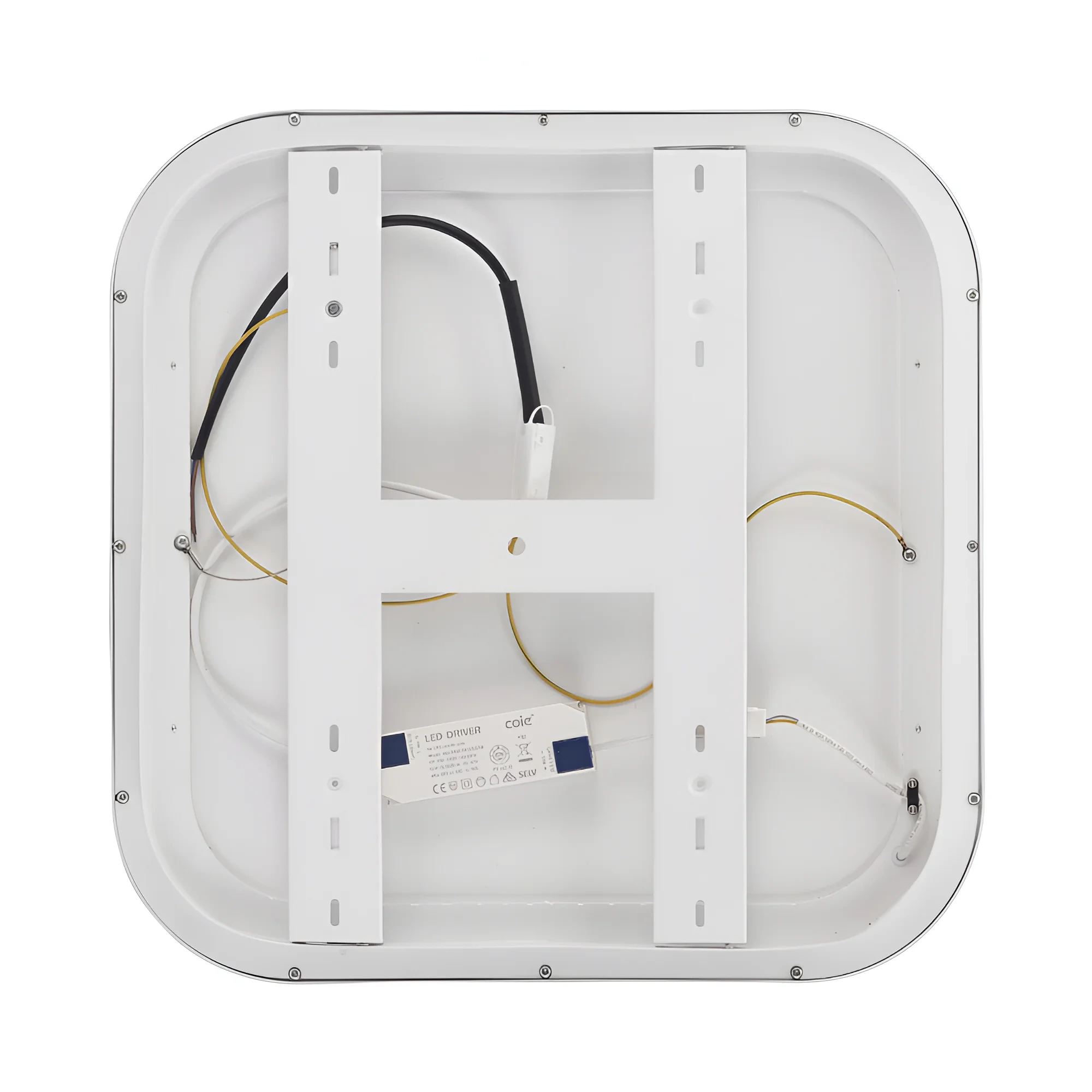 LED PLAFONJERA KVADRATNA 36W BELI CCT IP20 — slika 5