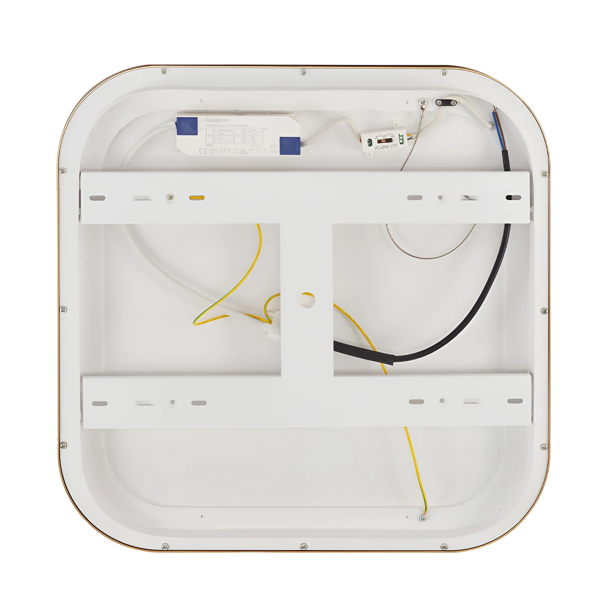 LED PLAFONJERA KVADRATNA 36W ZLATNI CCT IP20 — slika 5