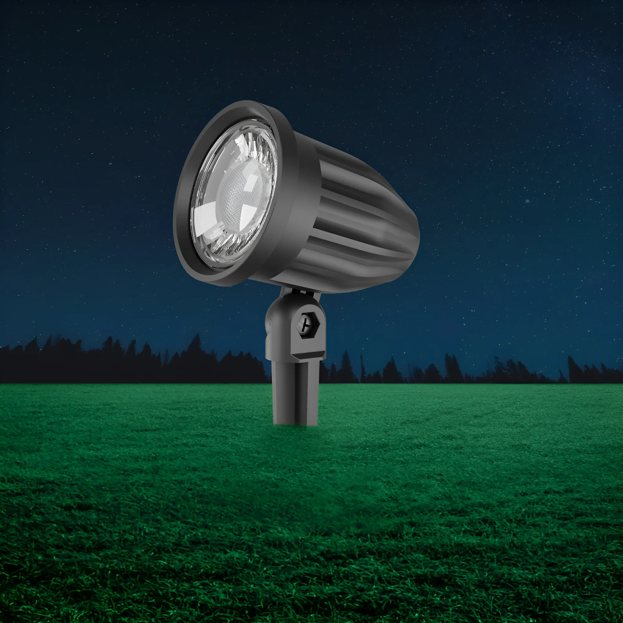 LED UBODNA SVETILJKA 7W CRNA 6500K IP65 — slika 2