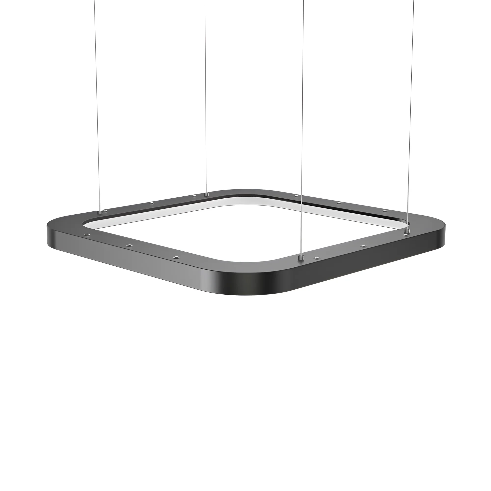 LED VISILICA KVADRATNA 46W CRNI CCT IP20 — slika 3