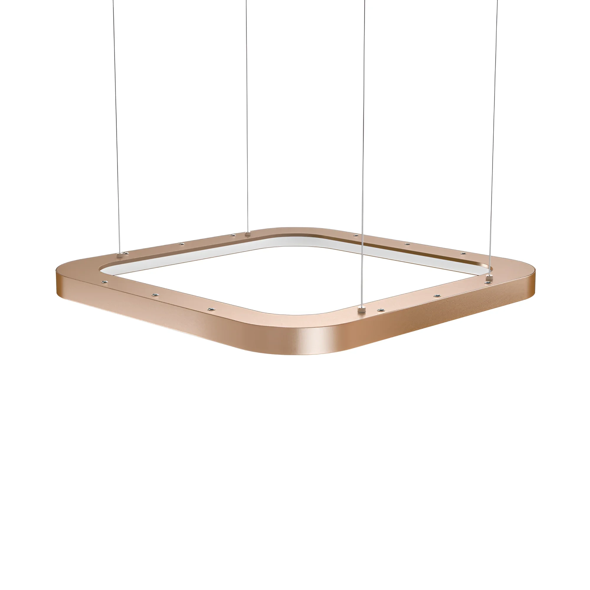 LED VISILICA KVADRATNA 46W ZLATNI CCT IP20 — slika 3