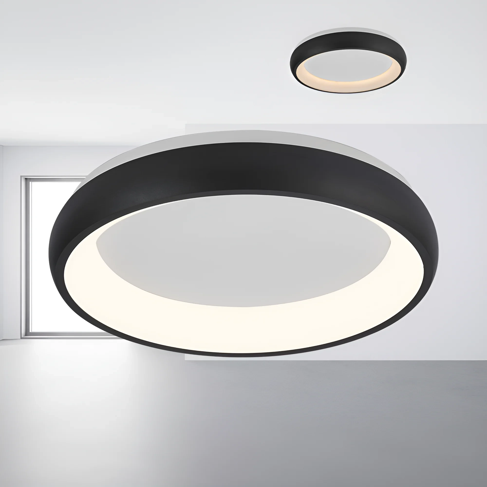 LED PLAFONJERA OKRUGLA 36W CRNI CCT IP20 — slika 2