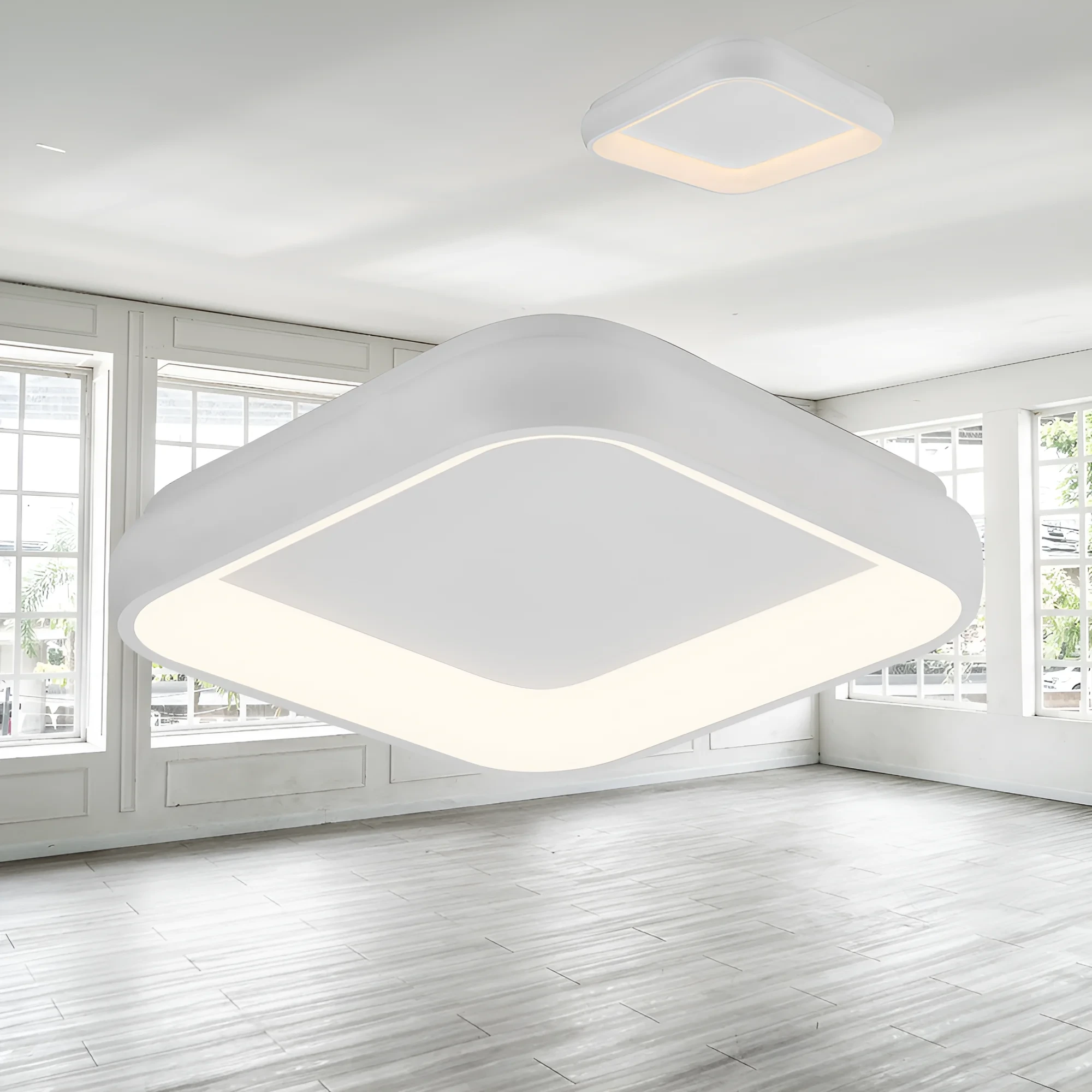 LED PLAFONJERA KVADRATNA 36W BELI CCT IP20 — slika 2