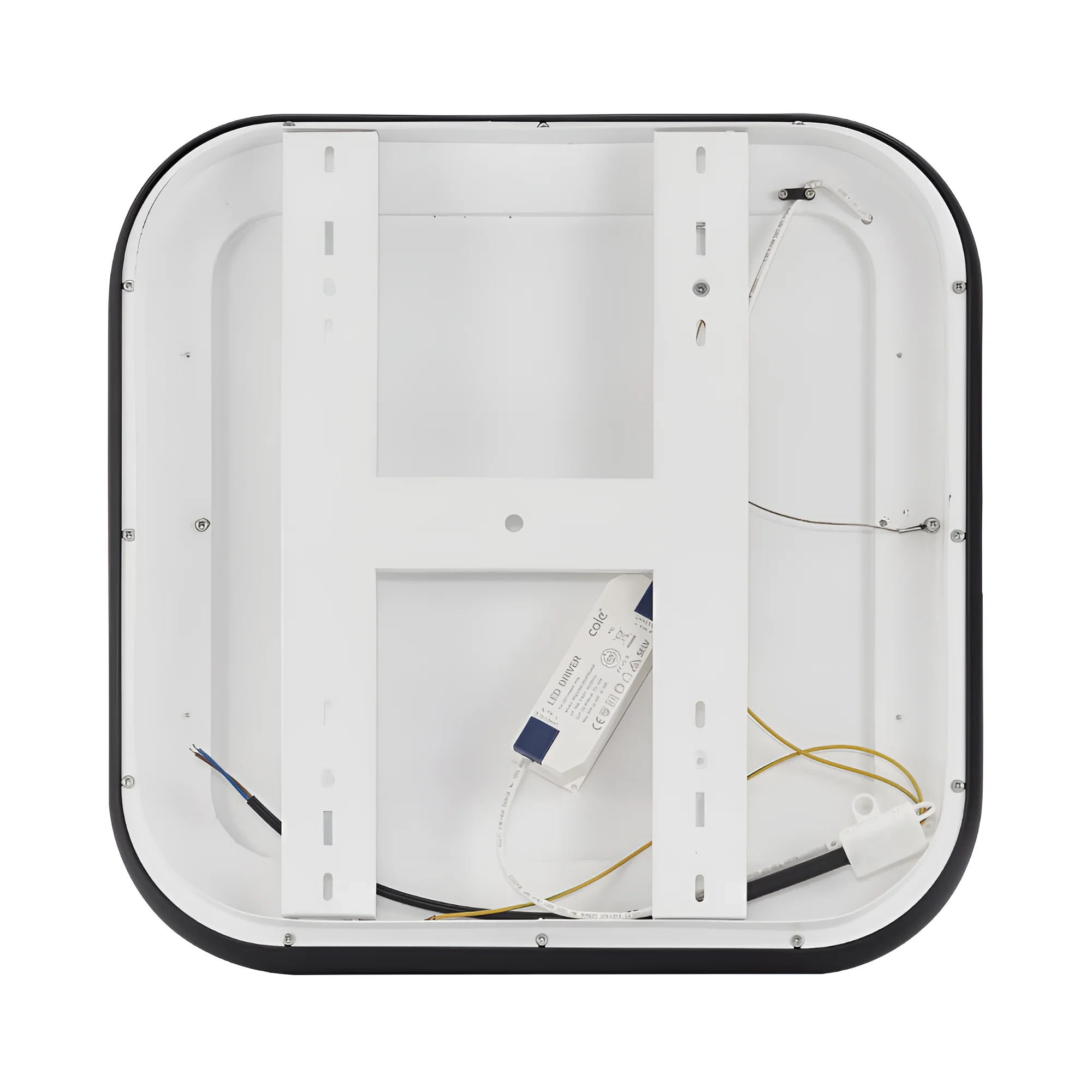 LED PLAFONJERA KVADRATNA 36W CRNI CCT IP20 — slika 5