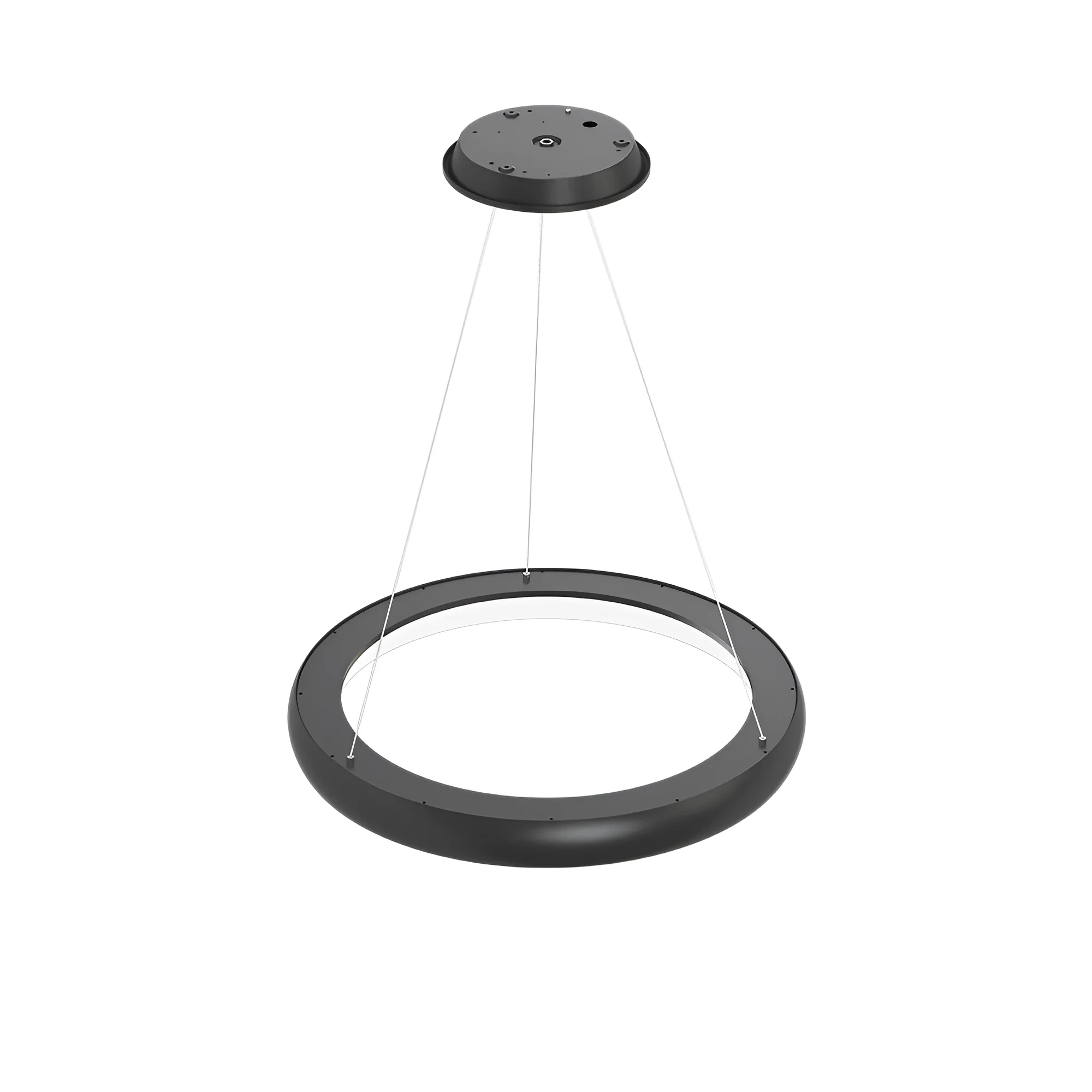 LED VISILICA OKRUGLA 46W CRNI CCT IP20 — slika 4