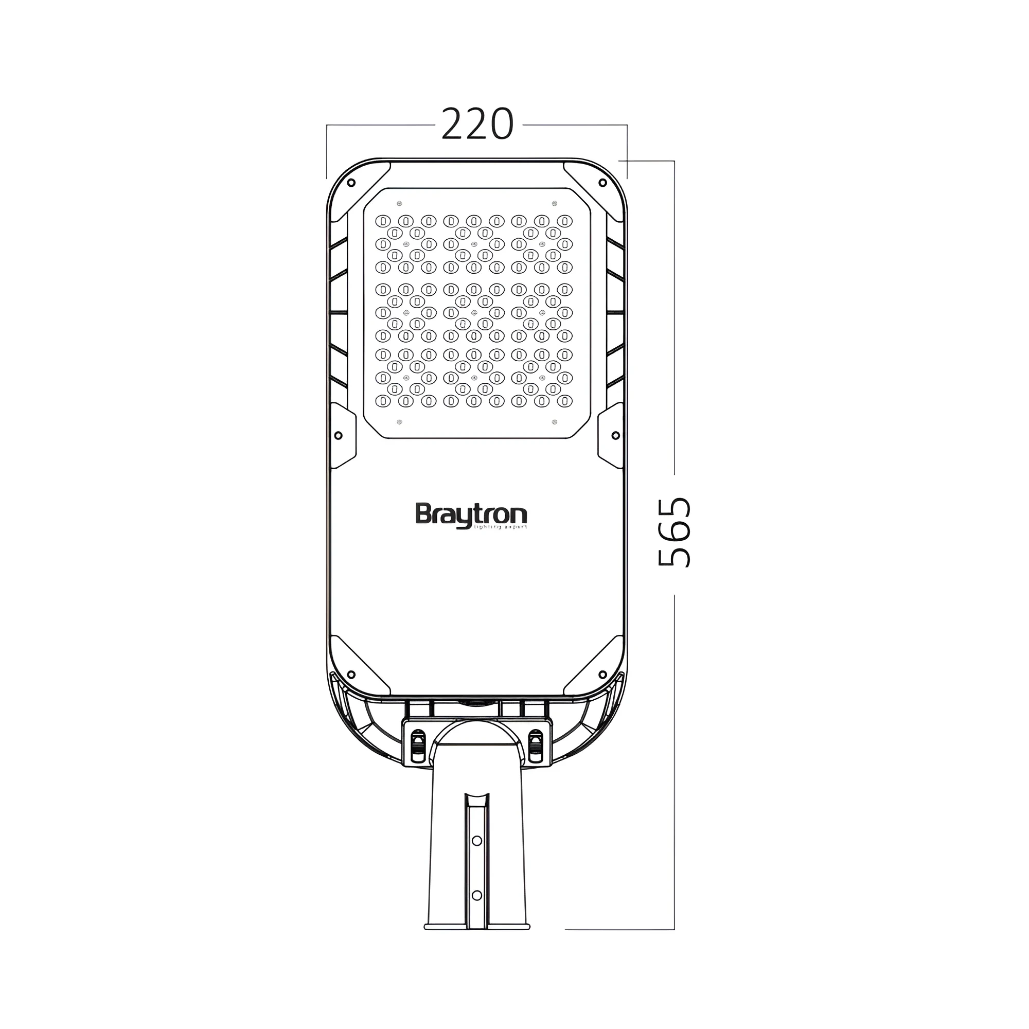 LED ULICNA SVETILJKA 112W SIVA 4000K IP66 — slika 6