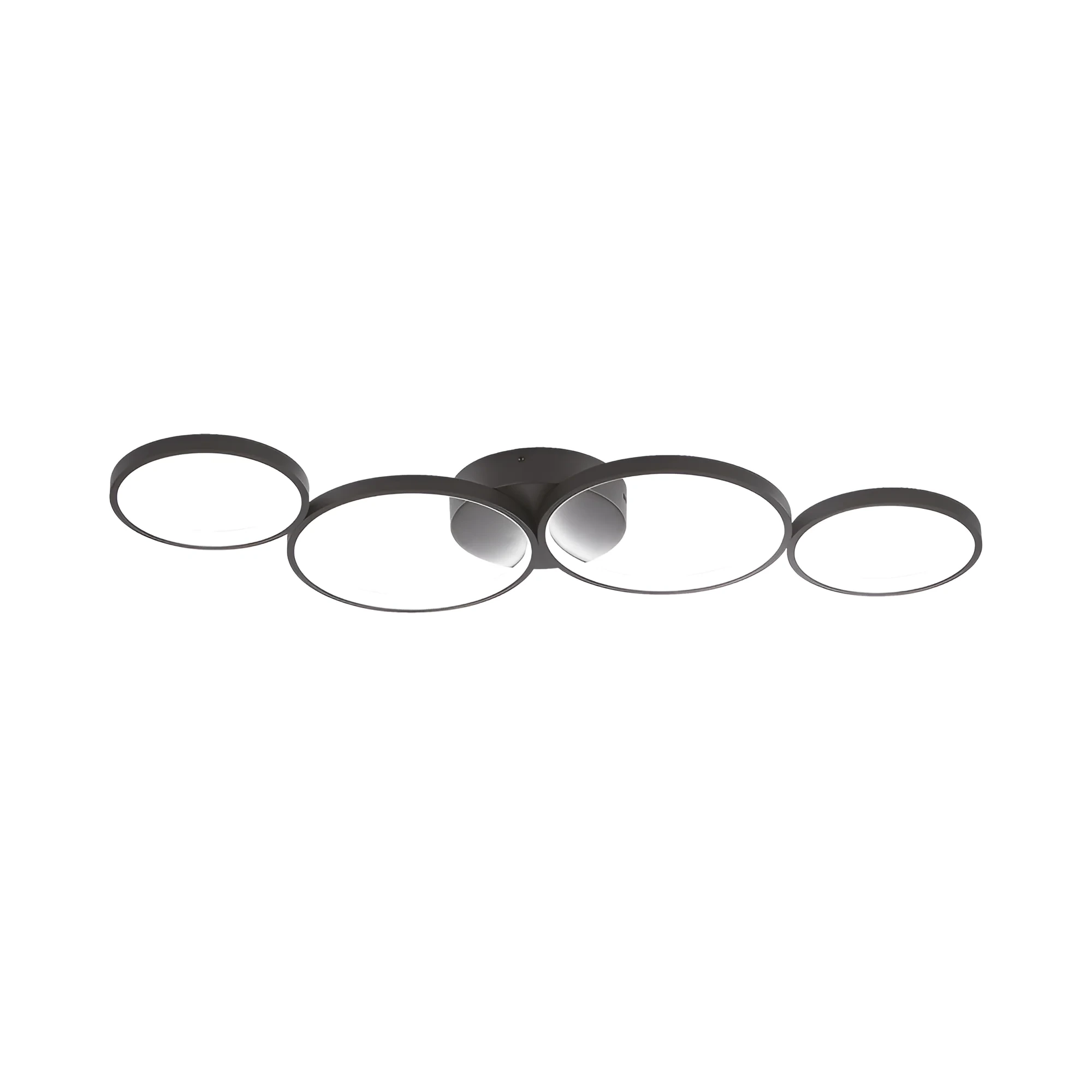 LED PLAFONJERA OKRUGLA 60W CRNI IP20 — slika 3