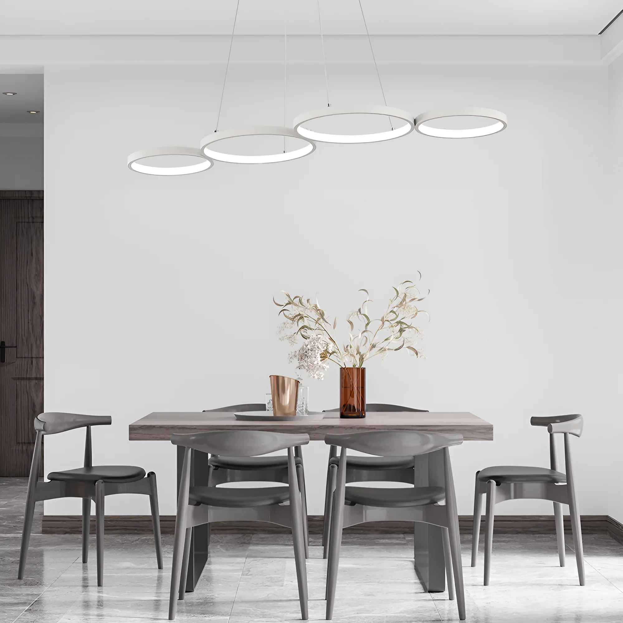 LED PLAFONJERA OKRUGLA 60W BELI IP20 — slika 2