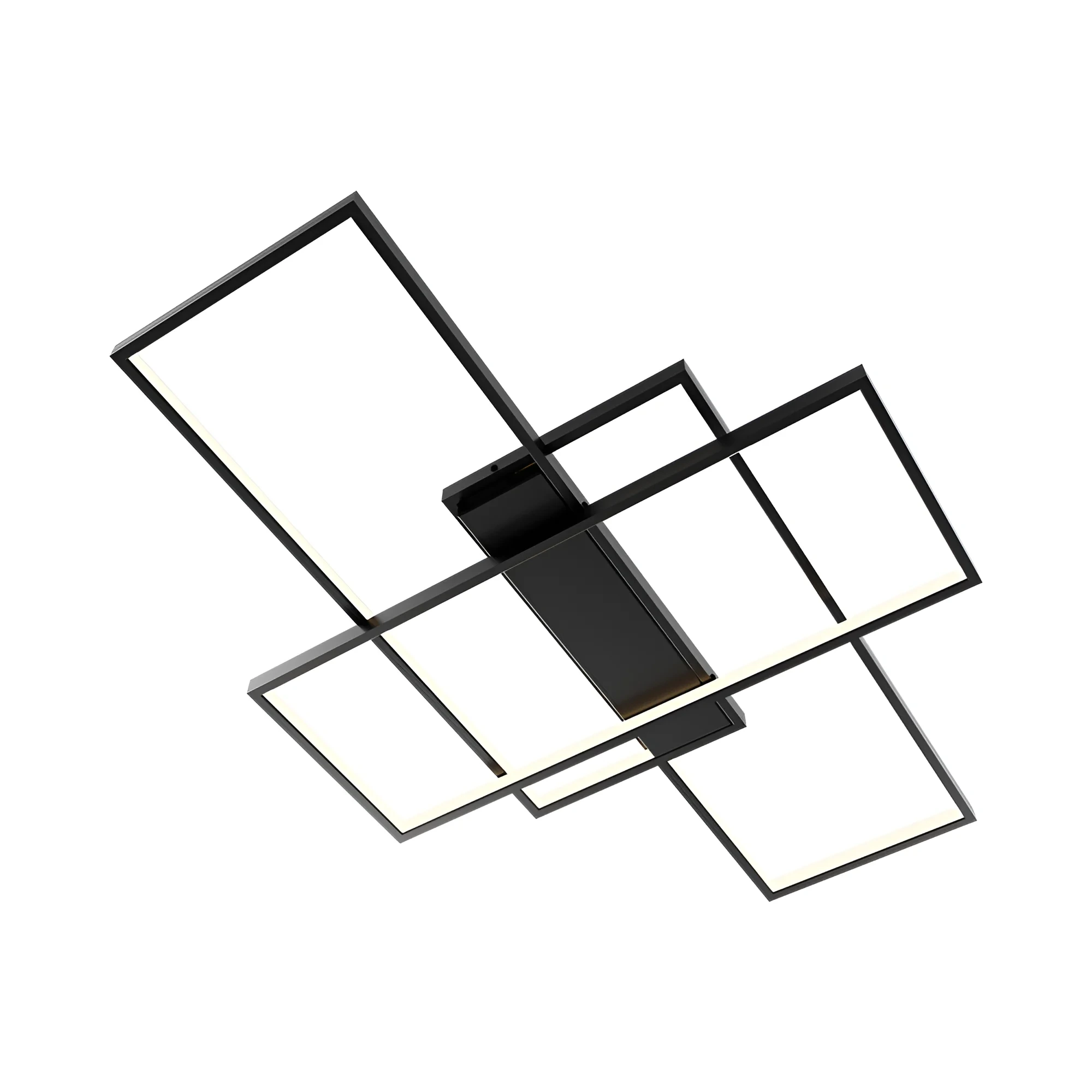 LED PLAFONJERA OKRUGLA 80W CRNI CCT SA DALJINSKIM IP20 — slika 3