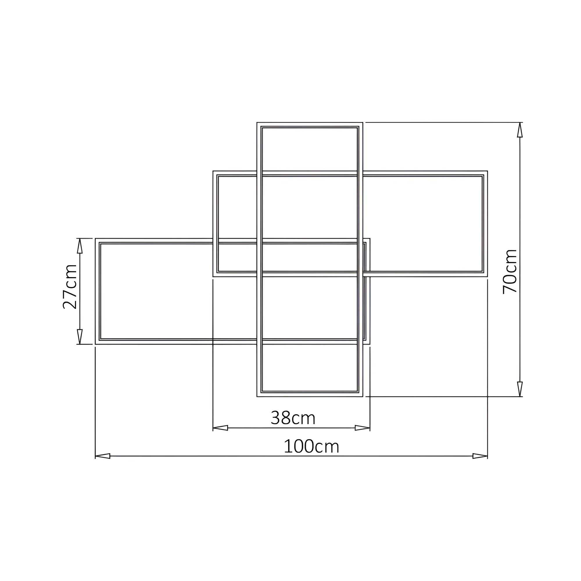 LED PLAFONJERA OKRUGLA 80W CRNI CCT SA DALJINSKIM IP20 — slika 5