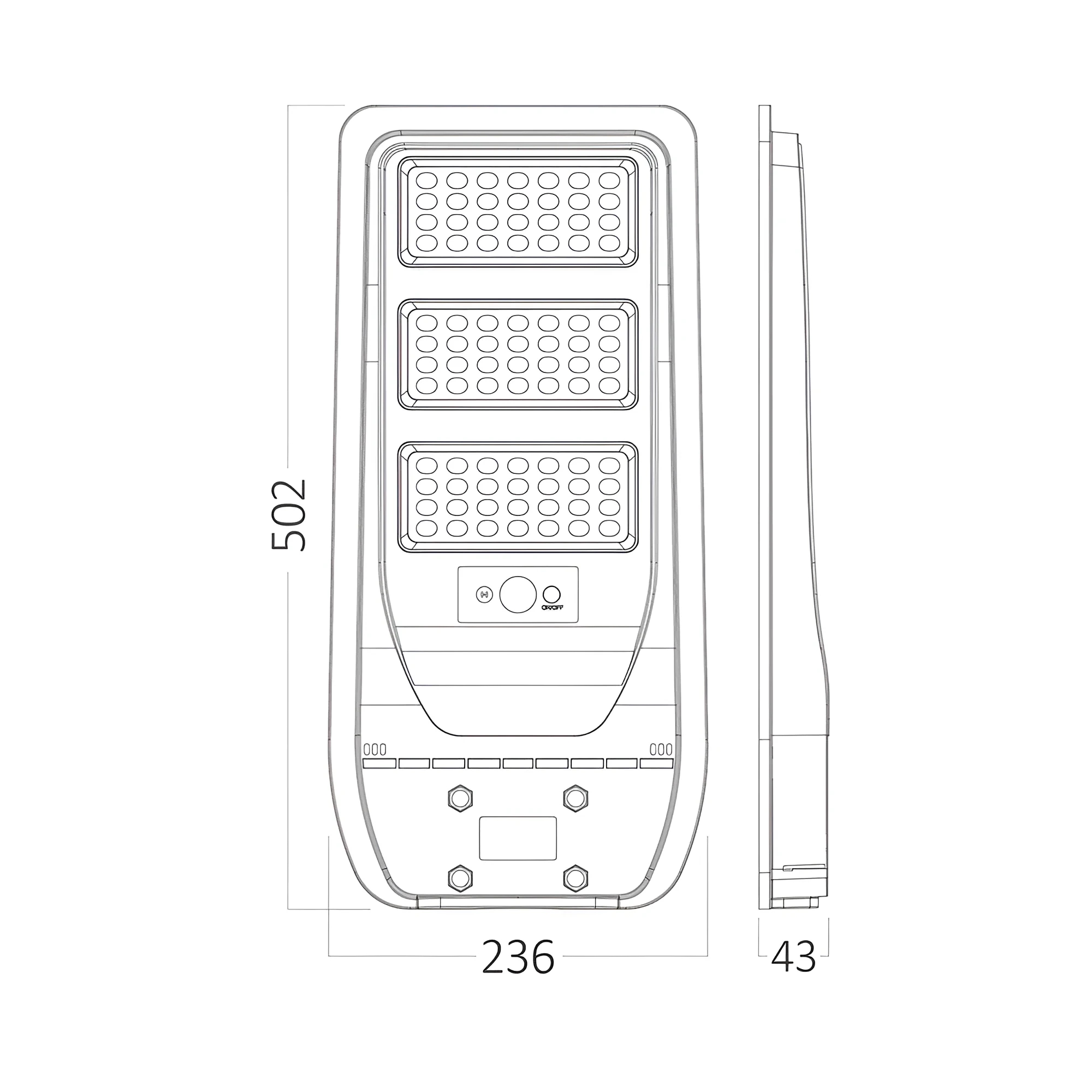 SOLARNA ULICNA SVETILJKA 50W — slika 7