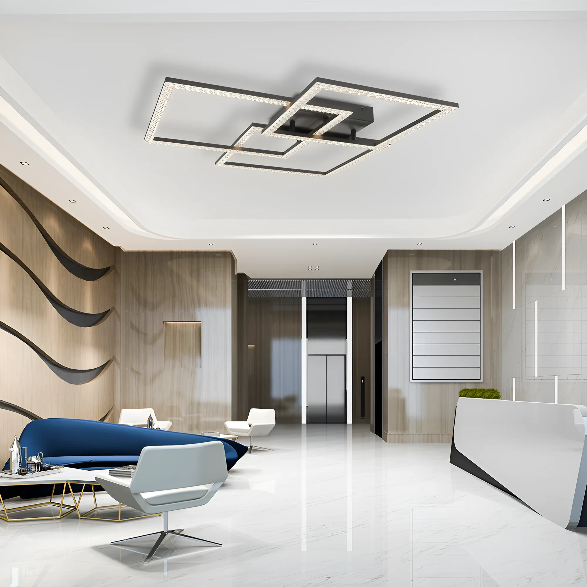 LED PLAFONJERA 80W BELI CCT — slika 2