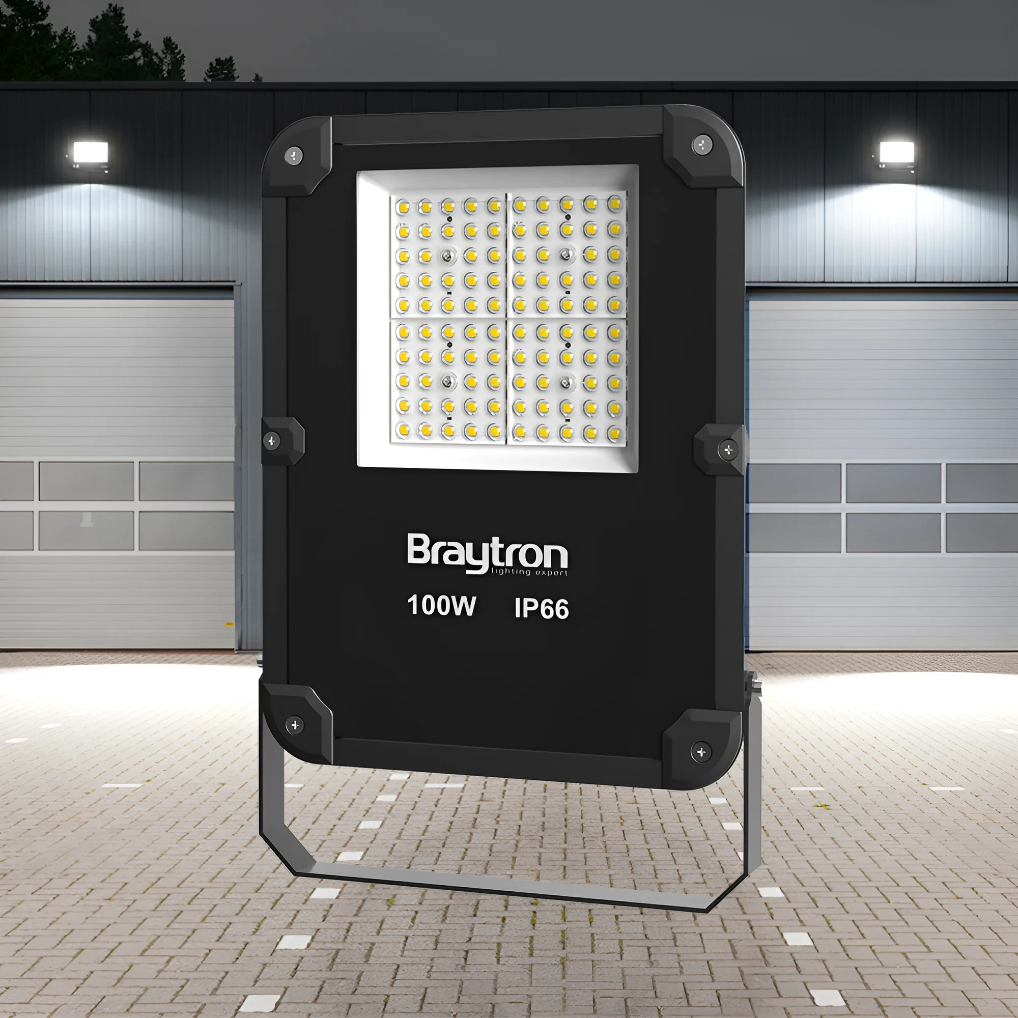 LED REFLEKTOR 100W SIVI 6500K IP66 — slika 2