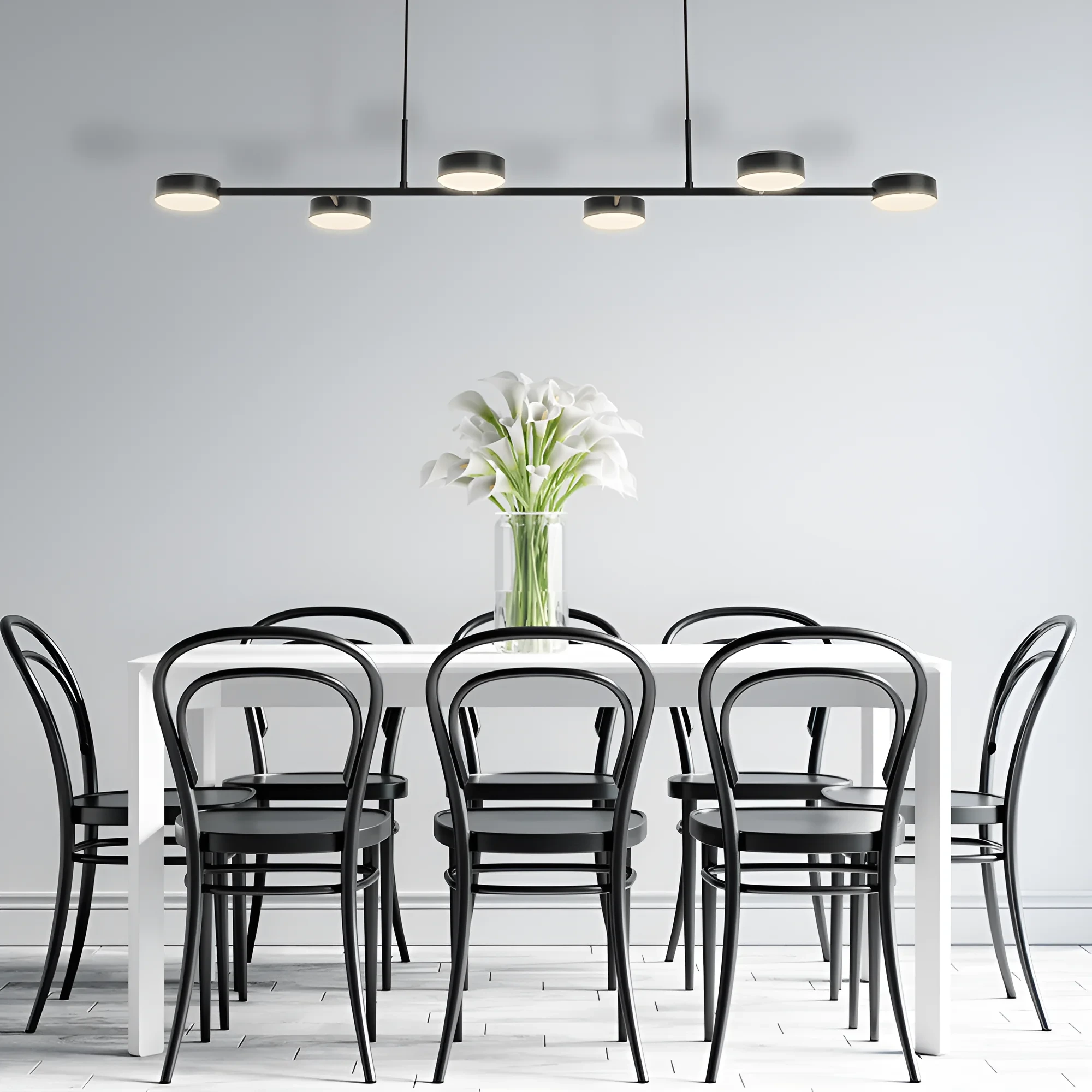 LED VISILICA 48W CRNI 3000K — slika 2