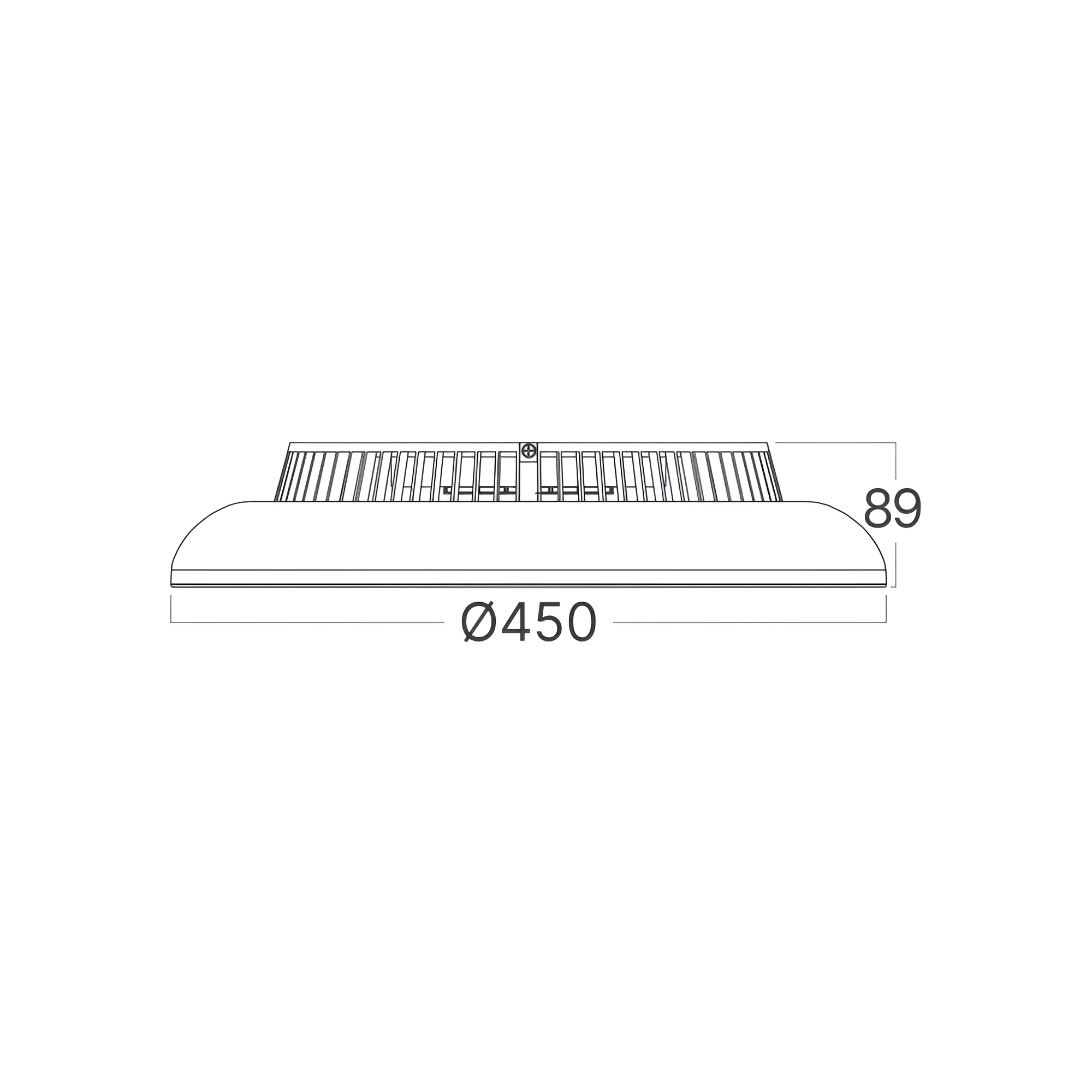 LED PLAFONSKI VENTILATOR 24+30W BELI CCT IP20 — slika 6