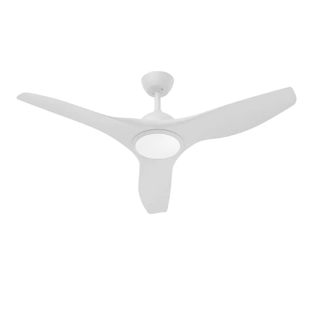 LED PLAFONSKI VENTILATOR 24+35W BELI CCT IP20