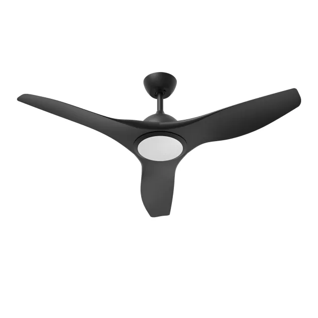 LED PLAFONSKI VENTILATOR 24+35W CRNI CCT IP20