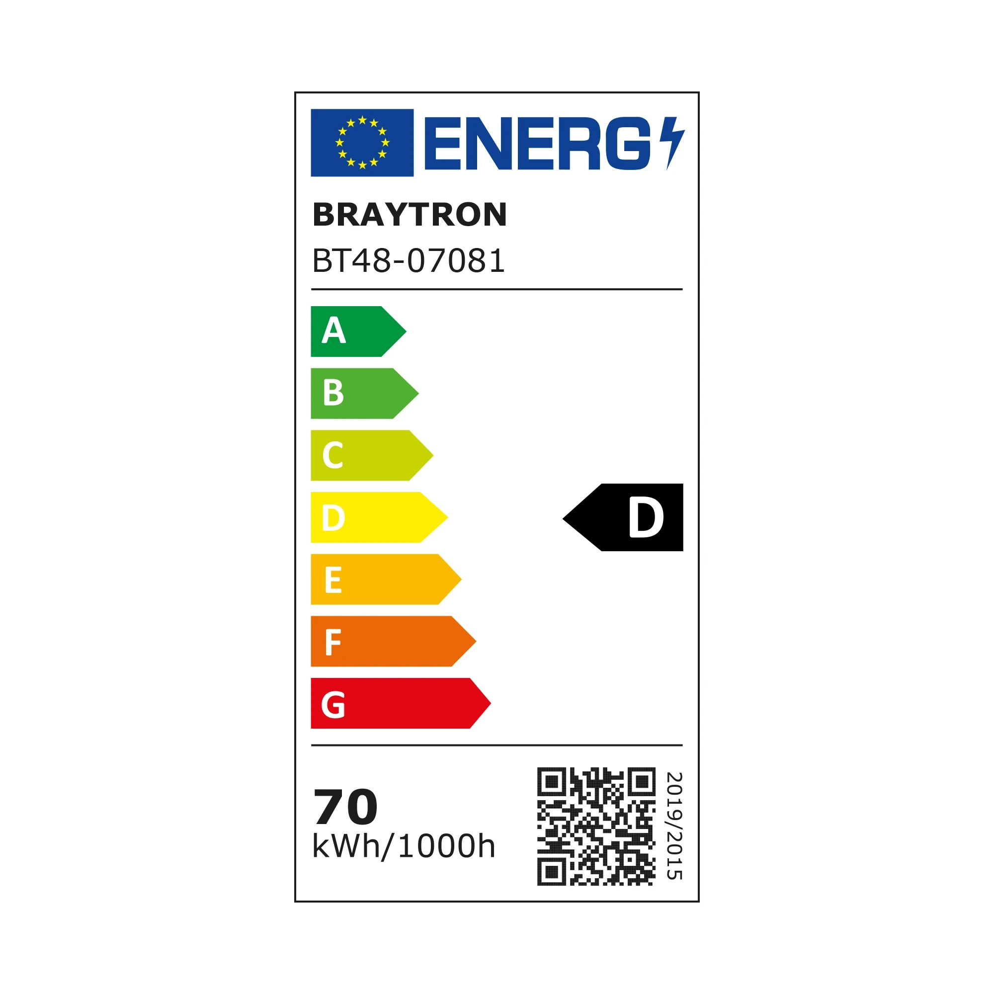 LED TOP LIGHT 70W D460 CRNI CCT — slika 8
