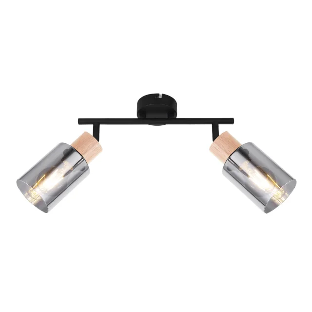 Spot lampa FE705-2 BK+WD
