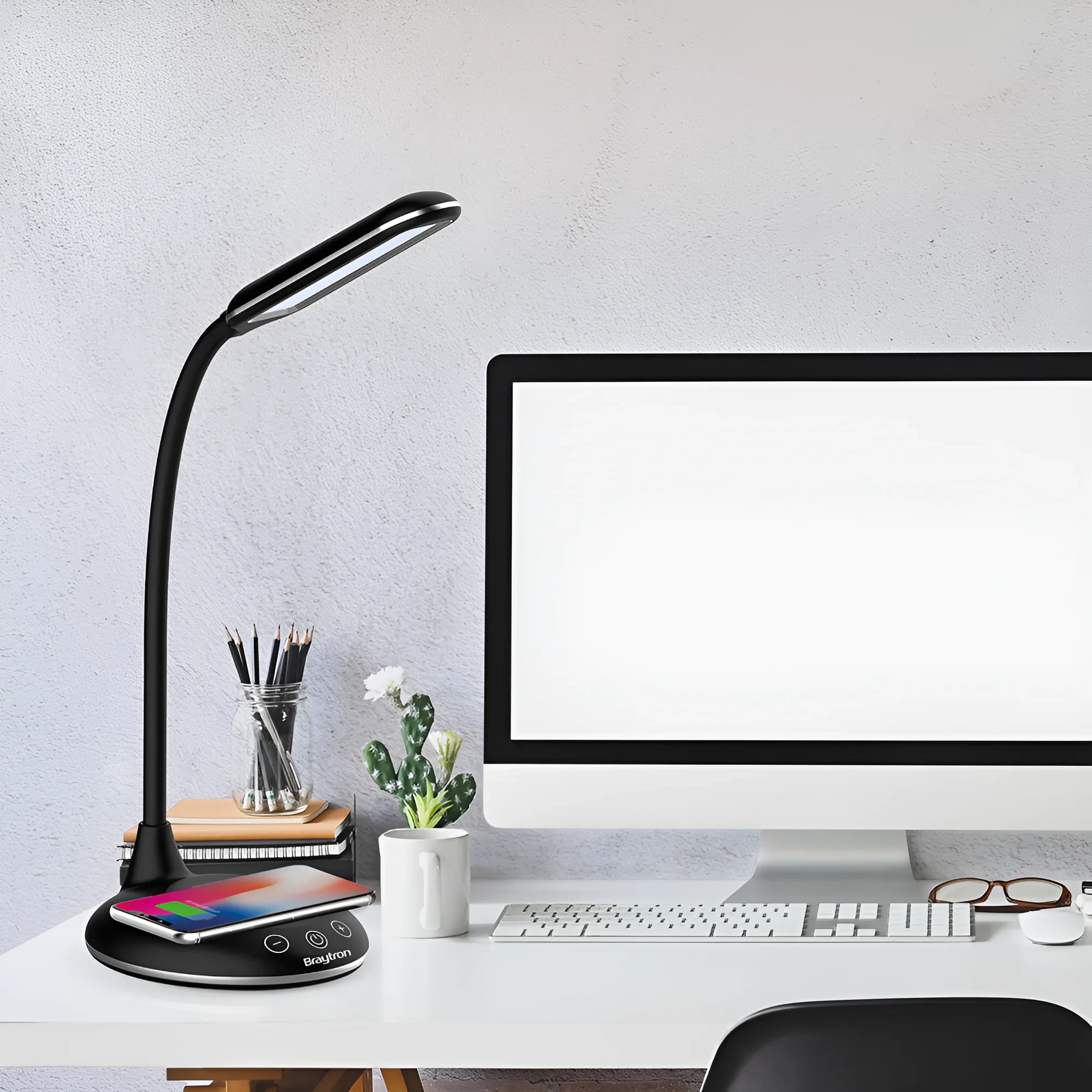 LED STONA LAMPA 5W CRNA CCT — slika 2