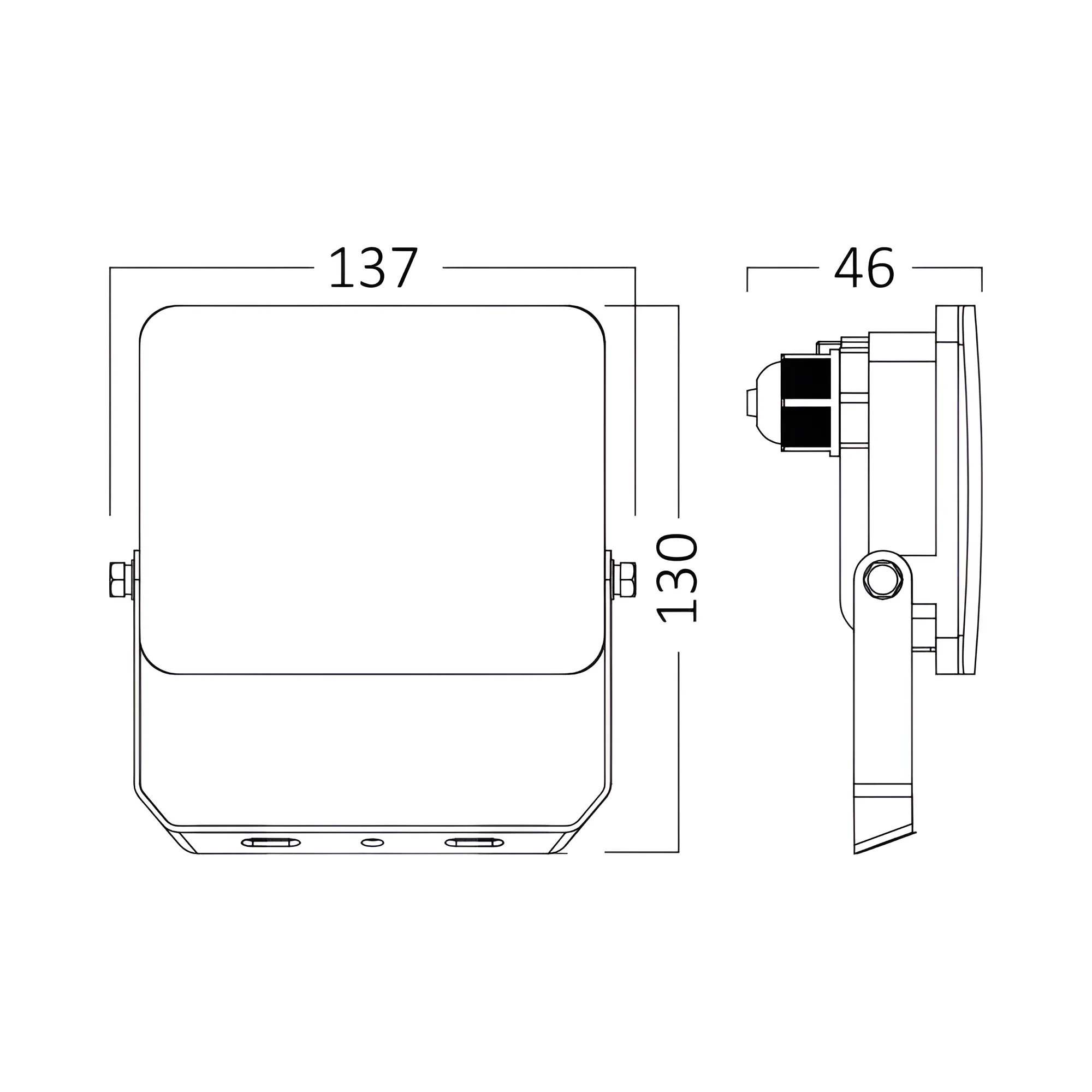 LED REFLEKTOR 20W BELI CCT IP65 — slika 5