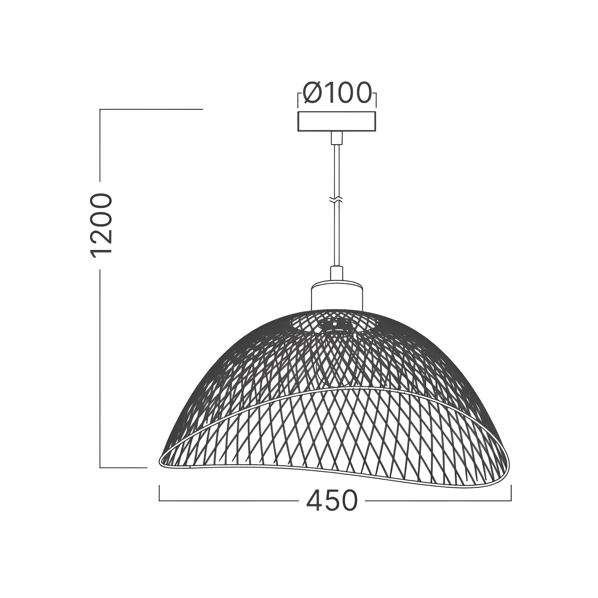 VISILICA E27 CRNI — slika 4