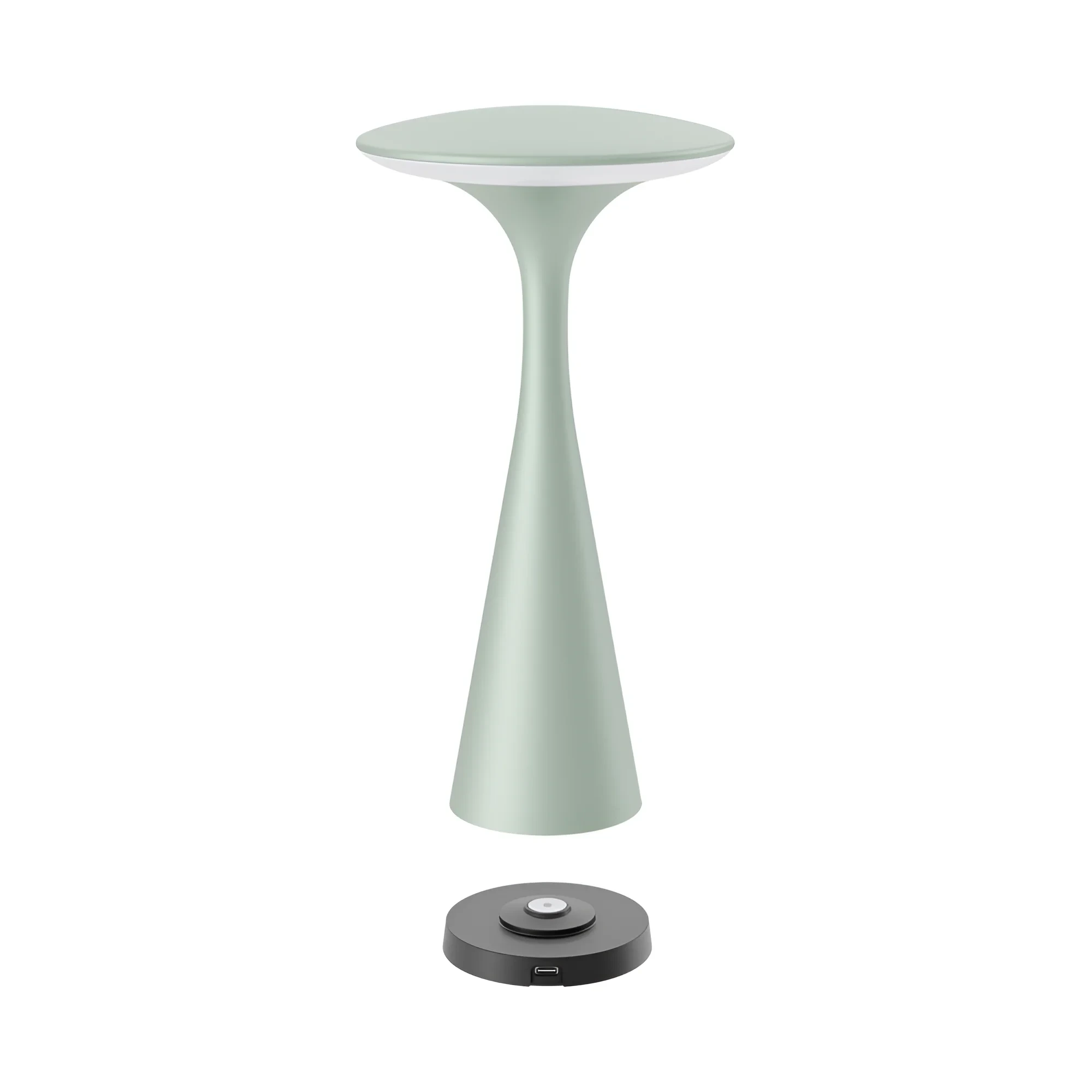 LED PUNJIVA STONA LAMPA ZELENA CCT — slika 3