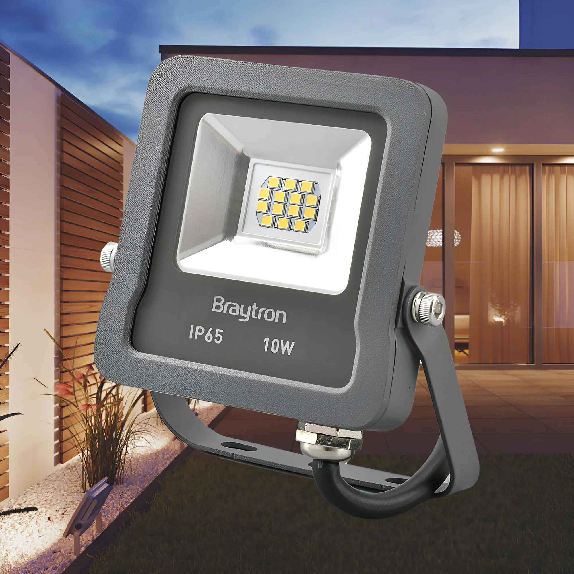 LED REFLEKTOR 10W SIVI 6500K IP65 — slika 2