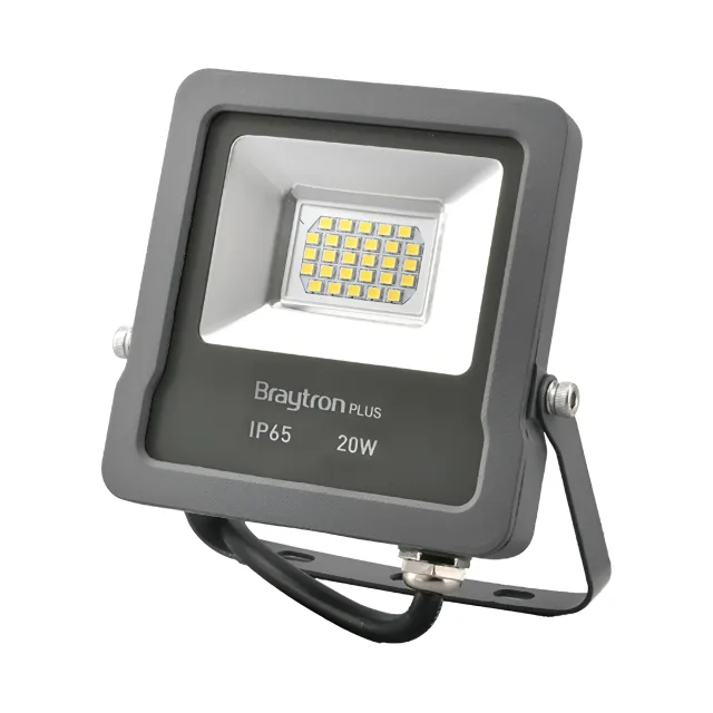 LED REFLEKTOR 20W SIVI 3000K IP65