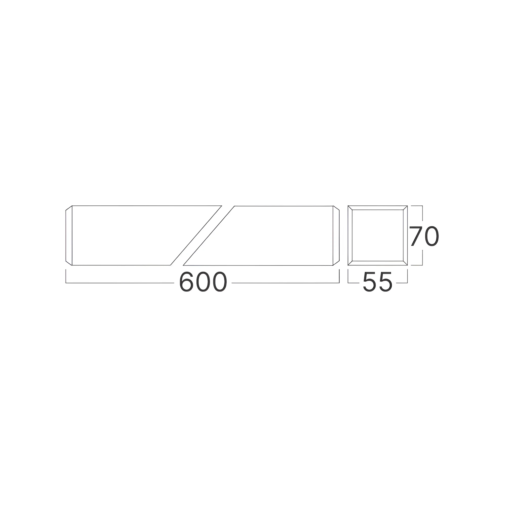 LED LINEARNA SVETILJKA 0.6M 18W CRNI CCT IP20 — slika 9