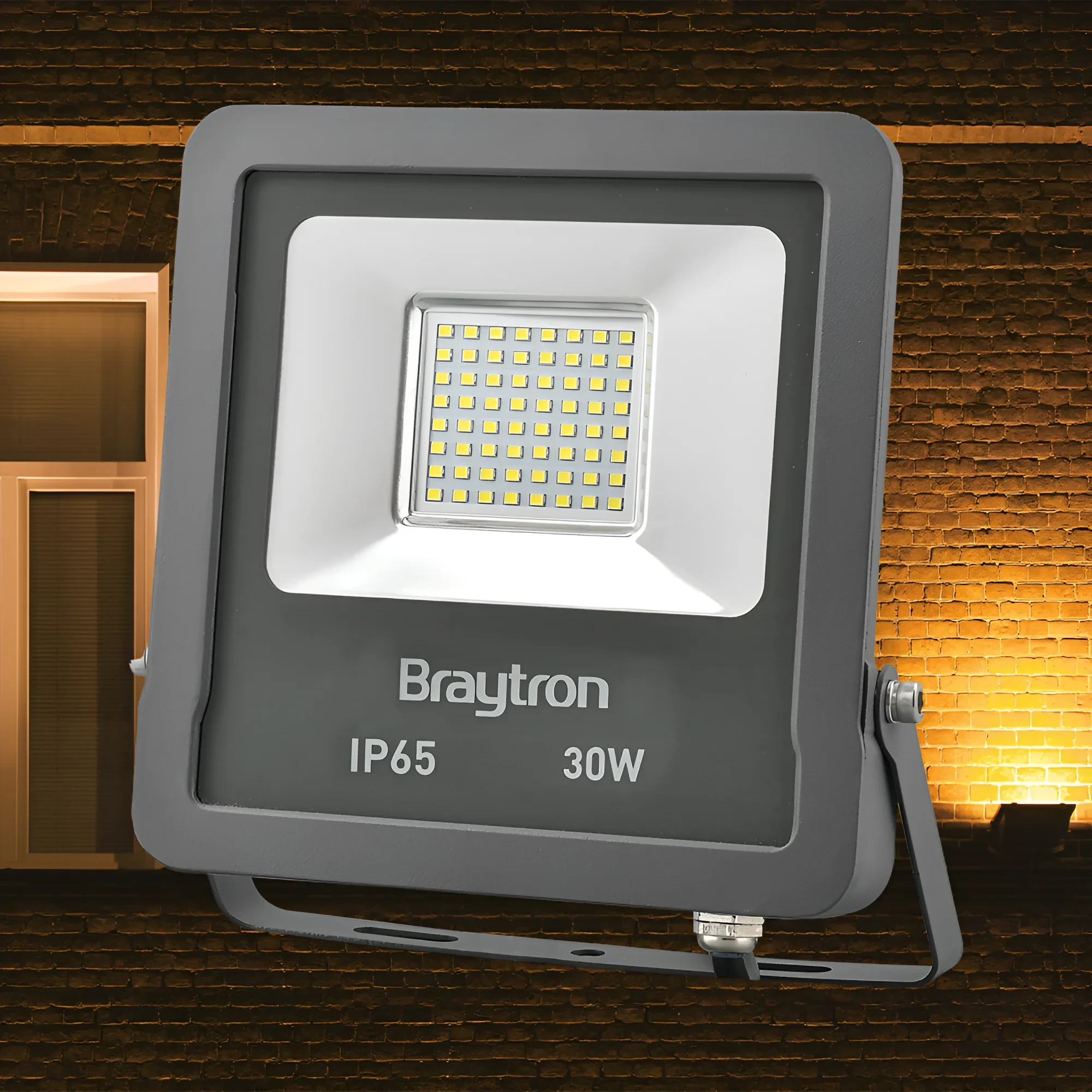 LED REFLEKTOR 30W SIVI 3000K IP65 — slika 2
