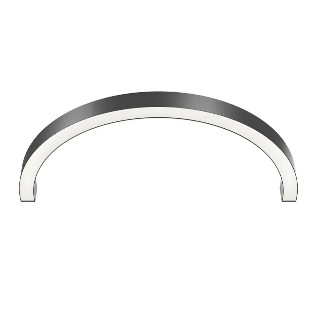 LED LINEARNA SVETILJKA POLUKRUG 56W CRNI CCT IP20