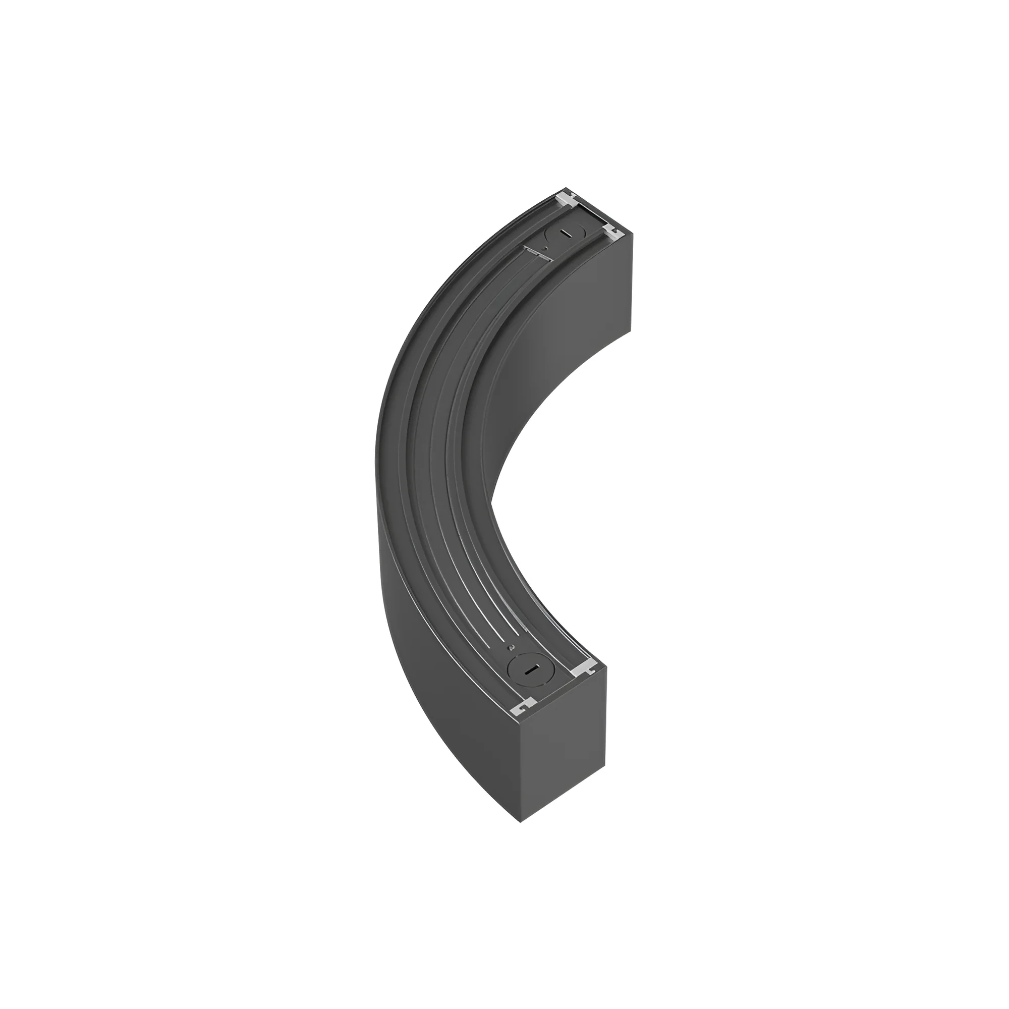LED LINEARNA SVETILJKA CETVRT KRUGA 18W CRNI CCT IP20 — slika 5