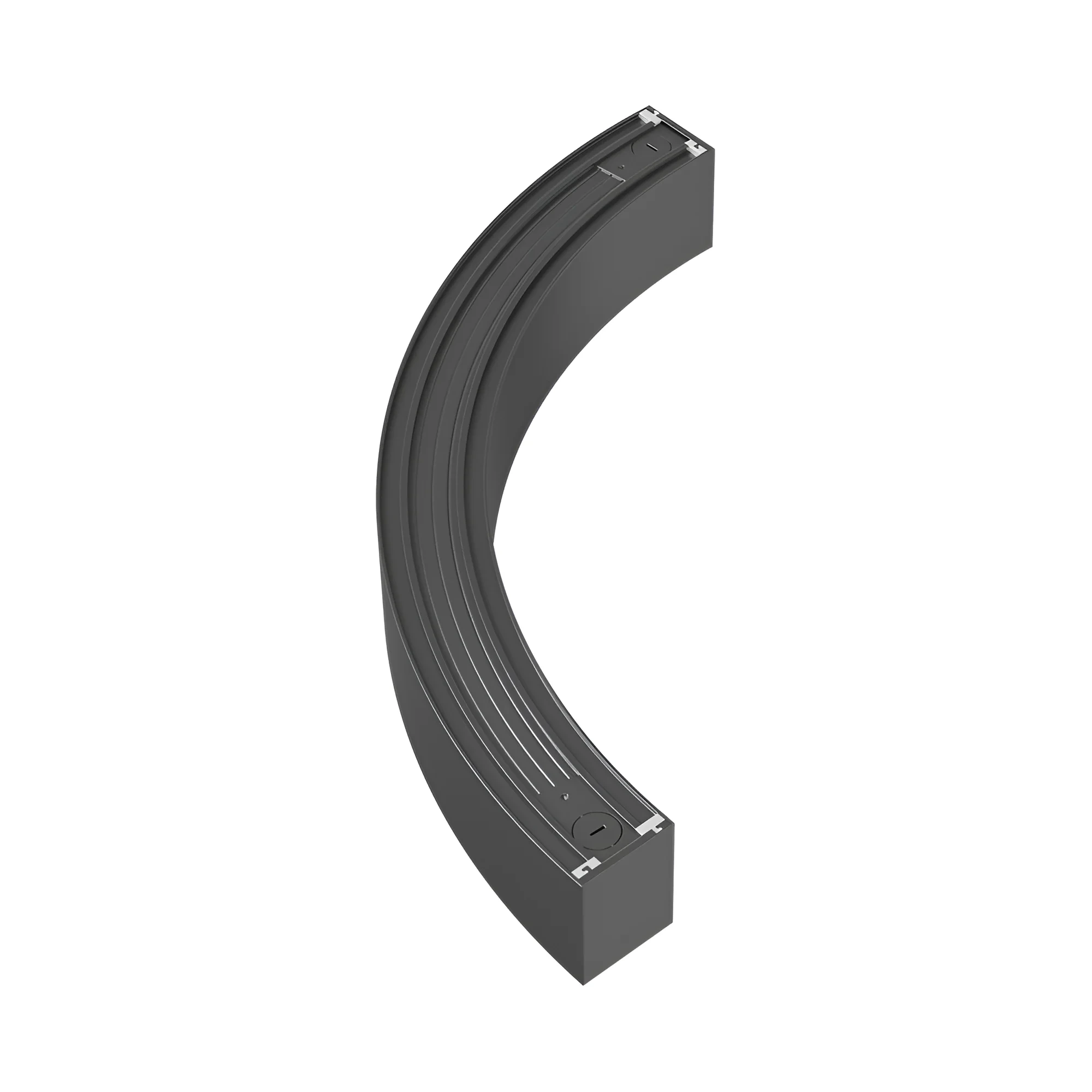 LED LINEARNA SVETILJKA CETVRT KRUGA 24W CRNI CCT IP20 — slika 5
