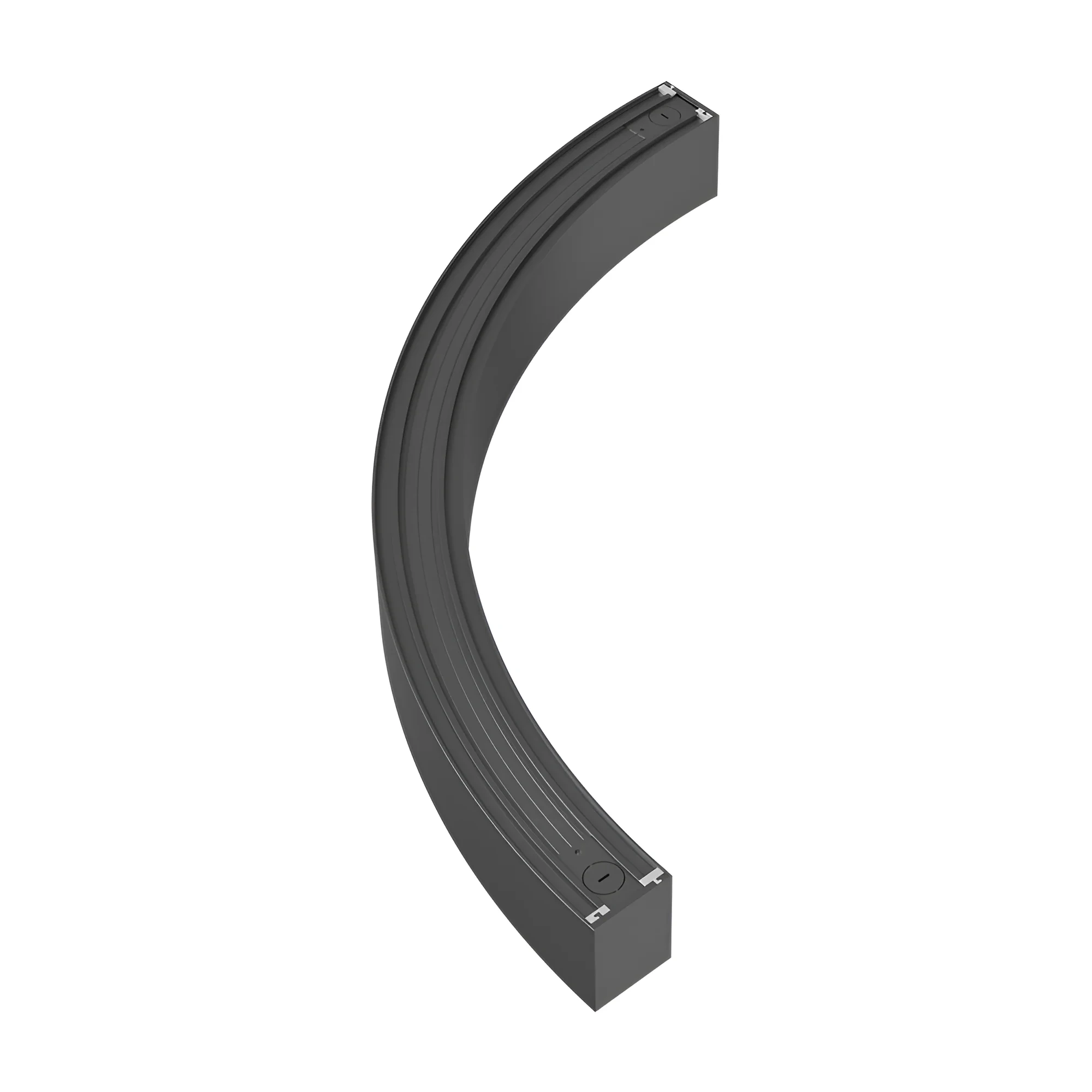 LED LINEARNA SVETILJKA CETVRT KRUGA 30W CRNI CCT IP20 — slika 5