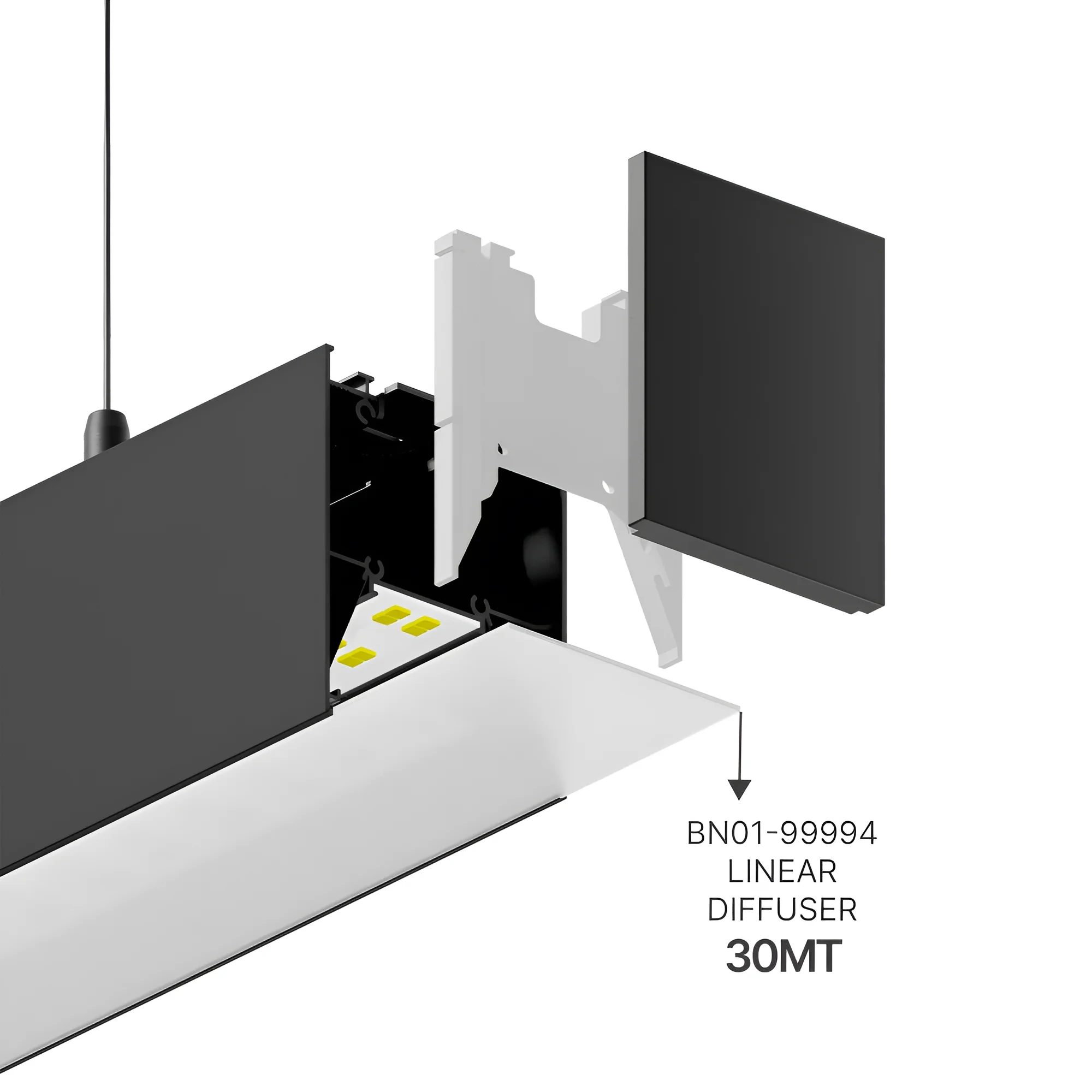 OPAL DIFUZOR ZA LINEARNU 30M — slika 2