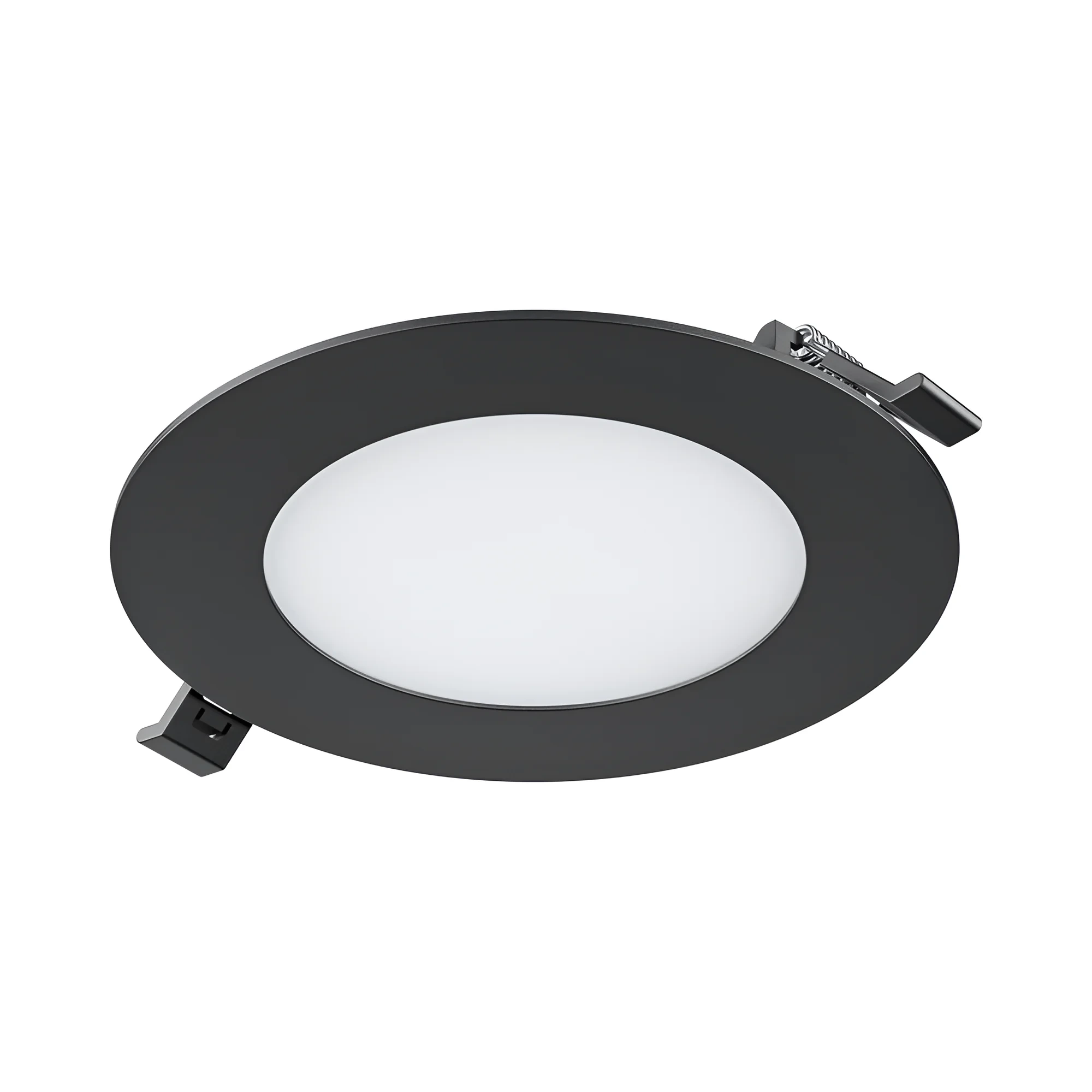 LED PANEL UGRADNI OKRUGLI 4" 6W CRNI CCT — slika 7