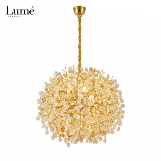 LUNA 331 LUSTER 20*G9 BRONZA