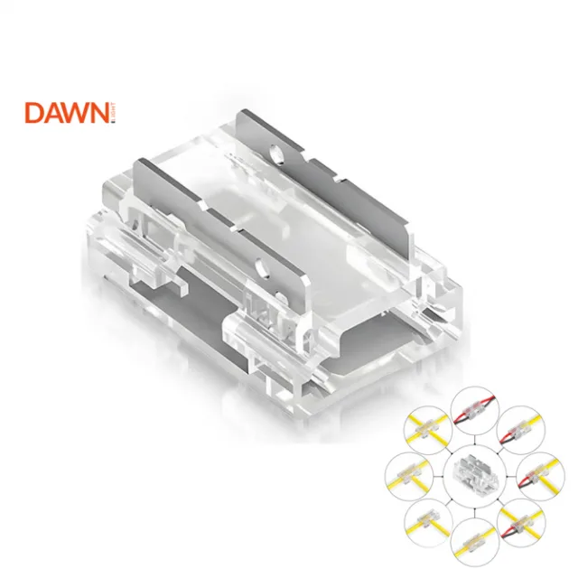 KONEKTOR ZA LED TRAKU SMD/COB BCX-8-2 (8mm, 2PIN) 10 kom