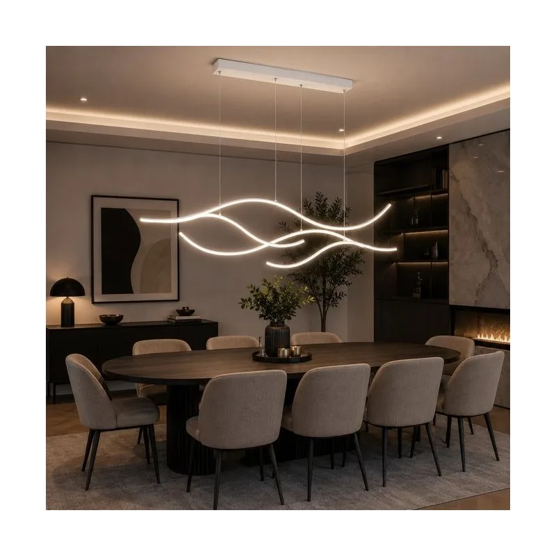 SOLEA 141 LUSTER 60W CCT BELA — slika 2