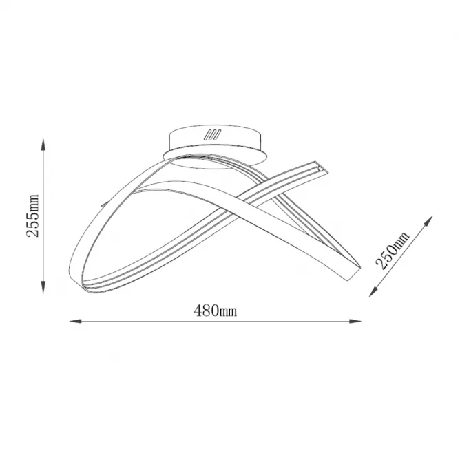 SOLEA 18 LUSTER 26W 3000K CAPPUCCINO — slika 3