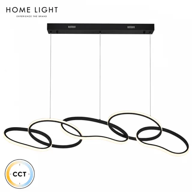 SOLEA 63 LUSTER 48W 3000/4000K CRNA